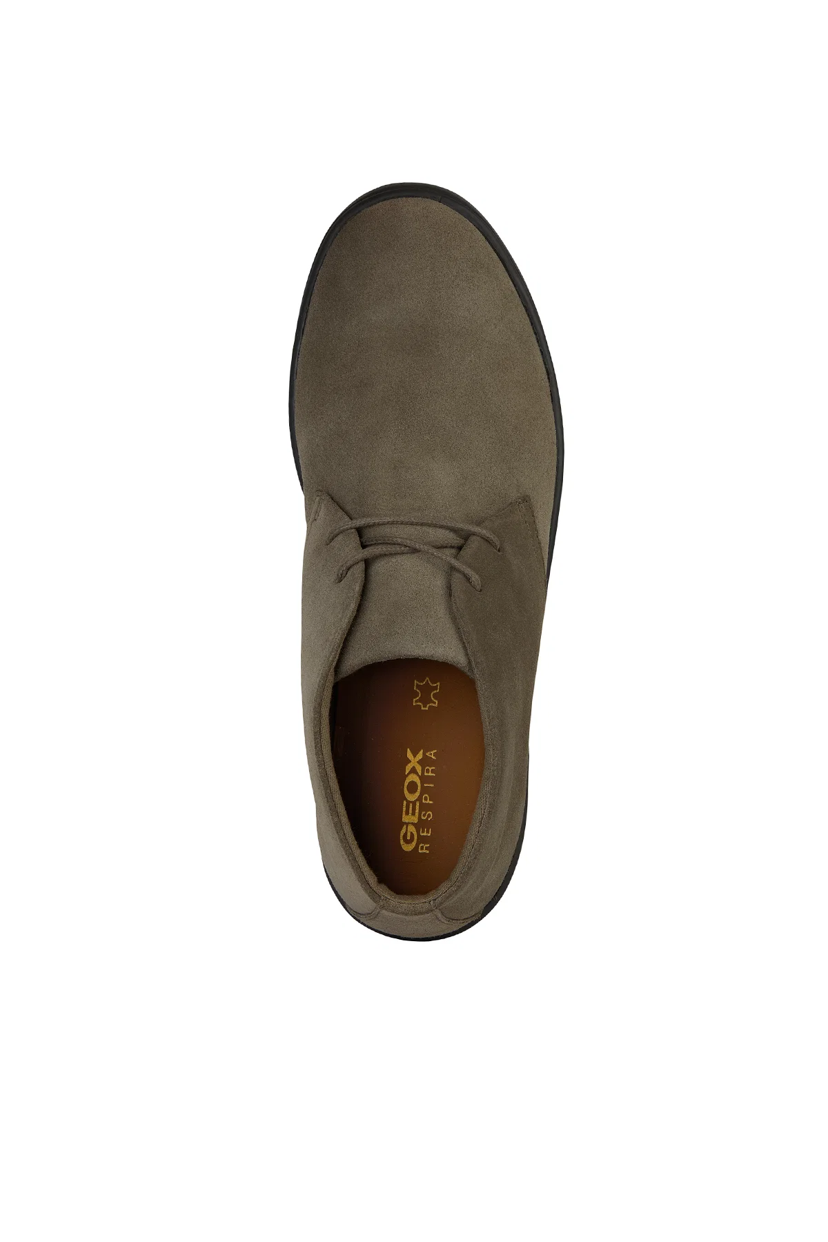 Geox Erkek Gri Spherica Ecub-1 Bağcıklı Süet Deri Casual Ayakkabı - Image 5