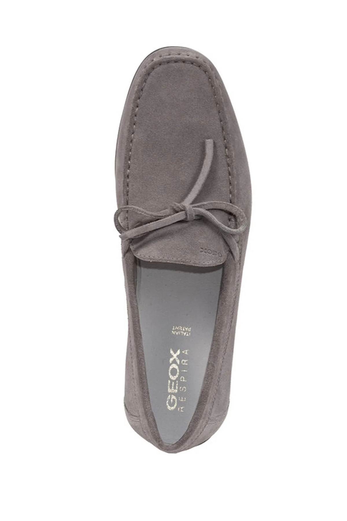 Geox Erkek Gri U Ascanio Süet Deri Casual Loafer - Image 5