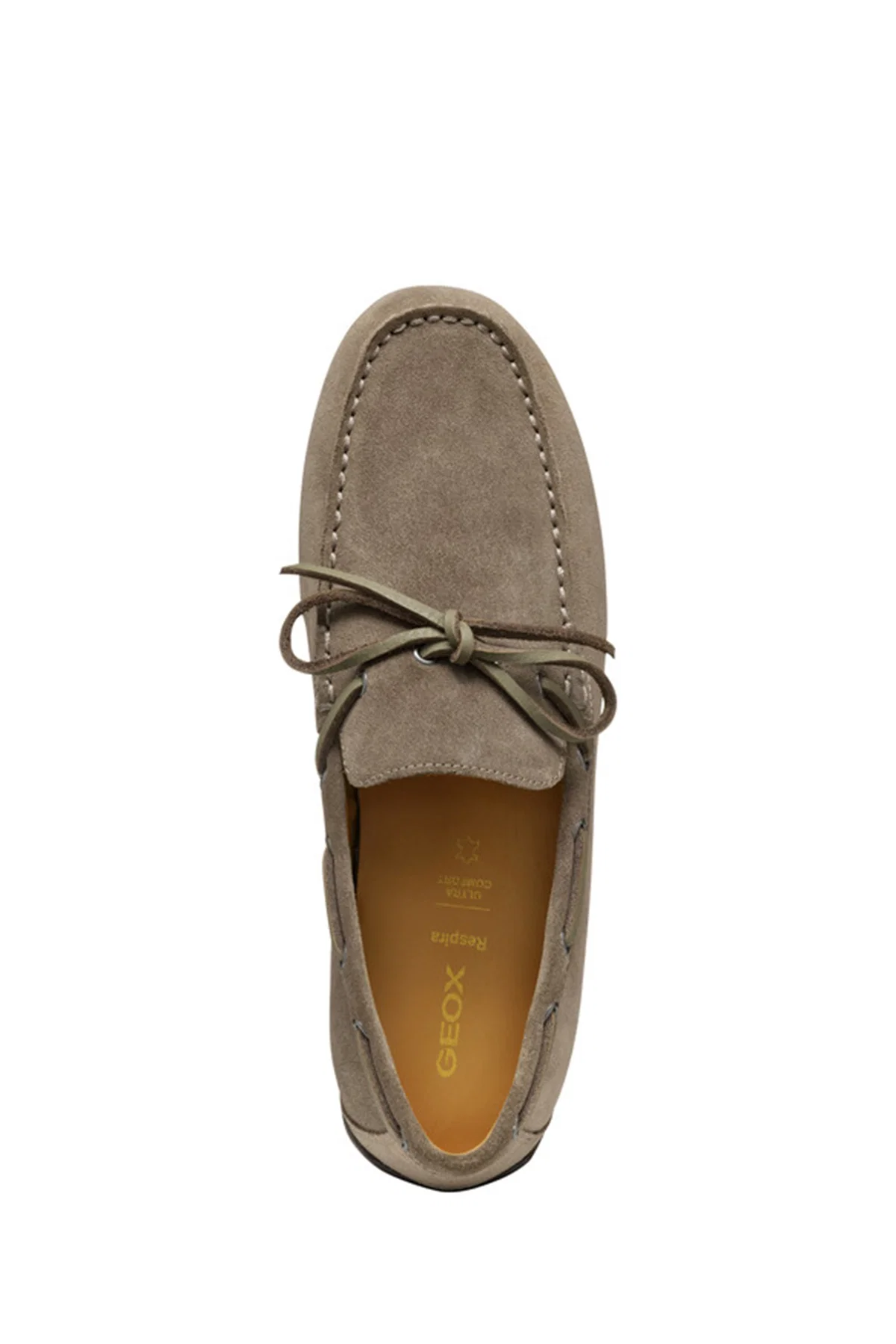 Geox Erkek Gri U Spherica Ec16 B - Suede Süet Deri Casual Loafer - Image 5
