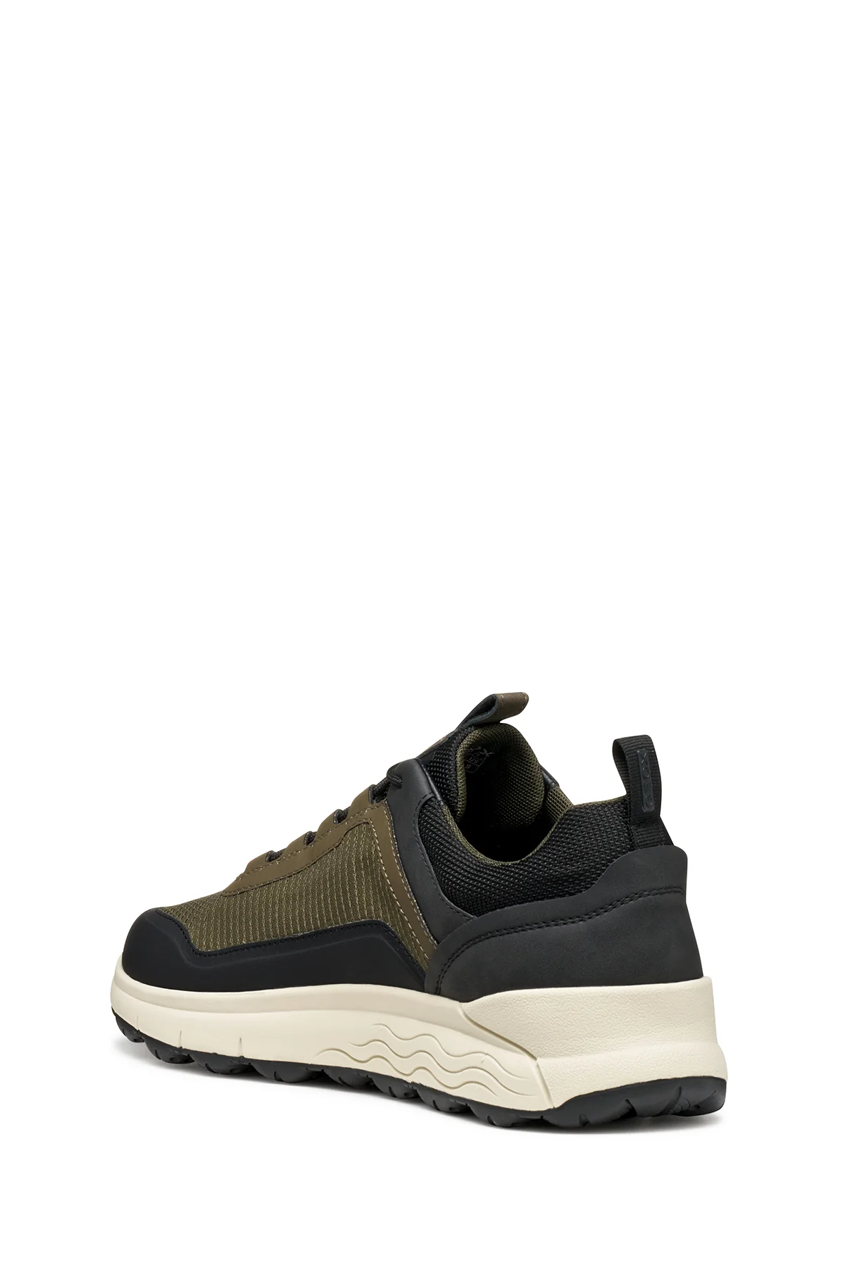 Geox Erkek Haki U Spherıca 4X4 B Abx A - Text+ Bağcıklı Kalın Tabanlı Kumaş Sneaker - Image 7