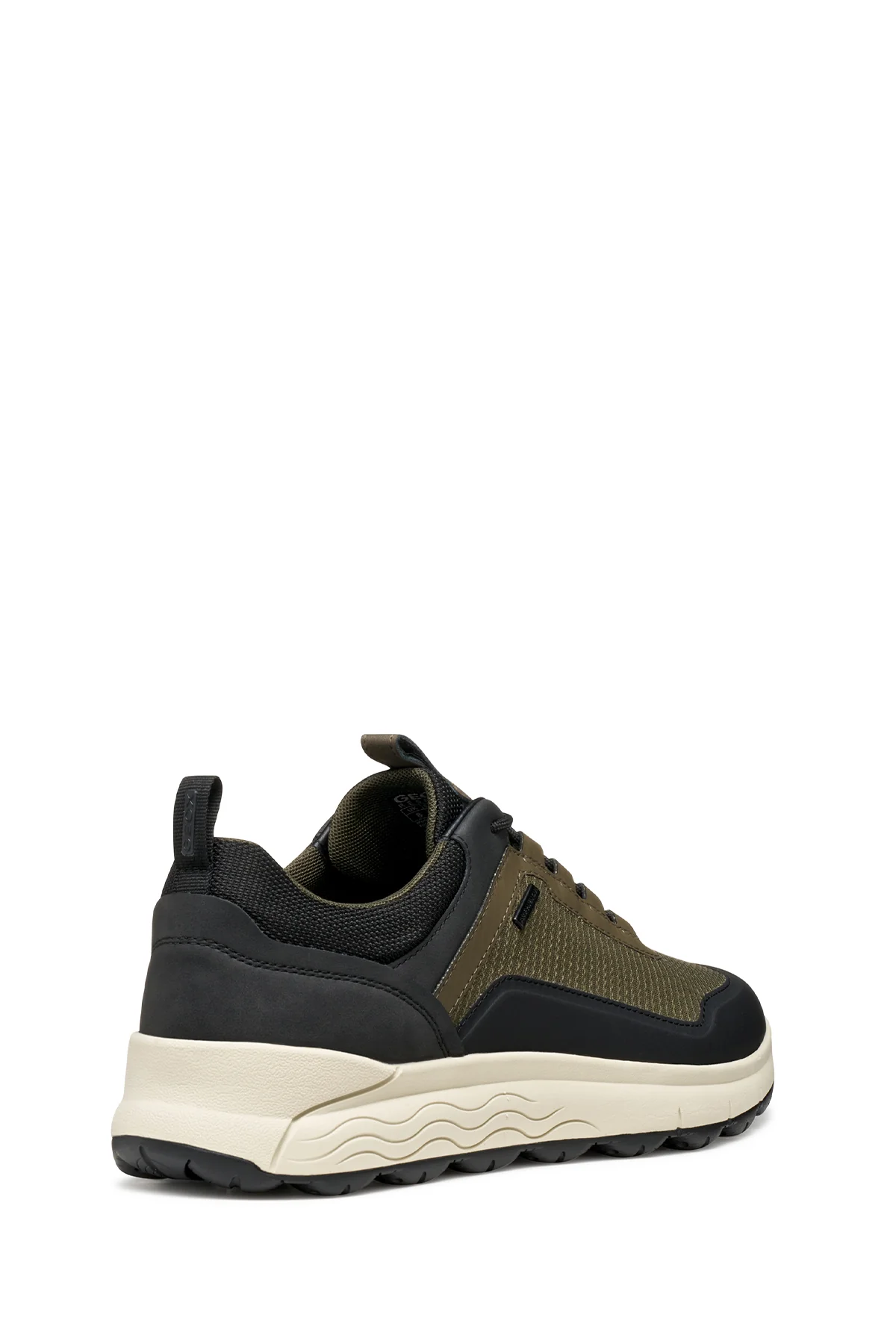 Geox Erkek Haki U Spherıca 4X4 B Abx A - Text+ Bağcıklı Kalın Tabanlı Kumaş Sneaker - Image 8