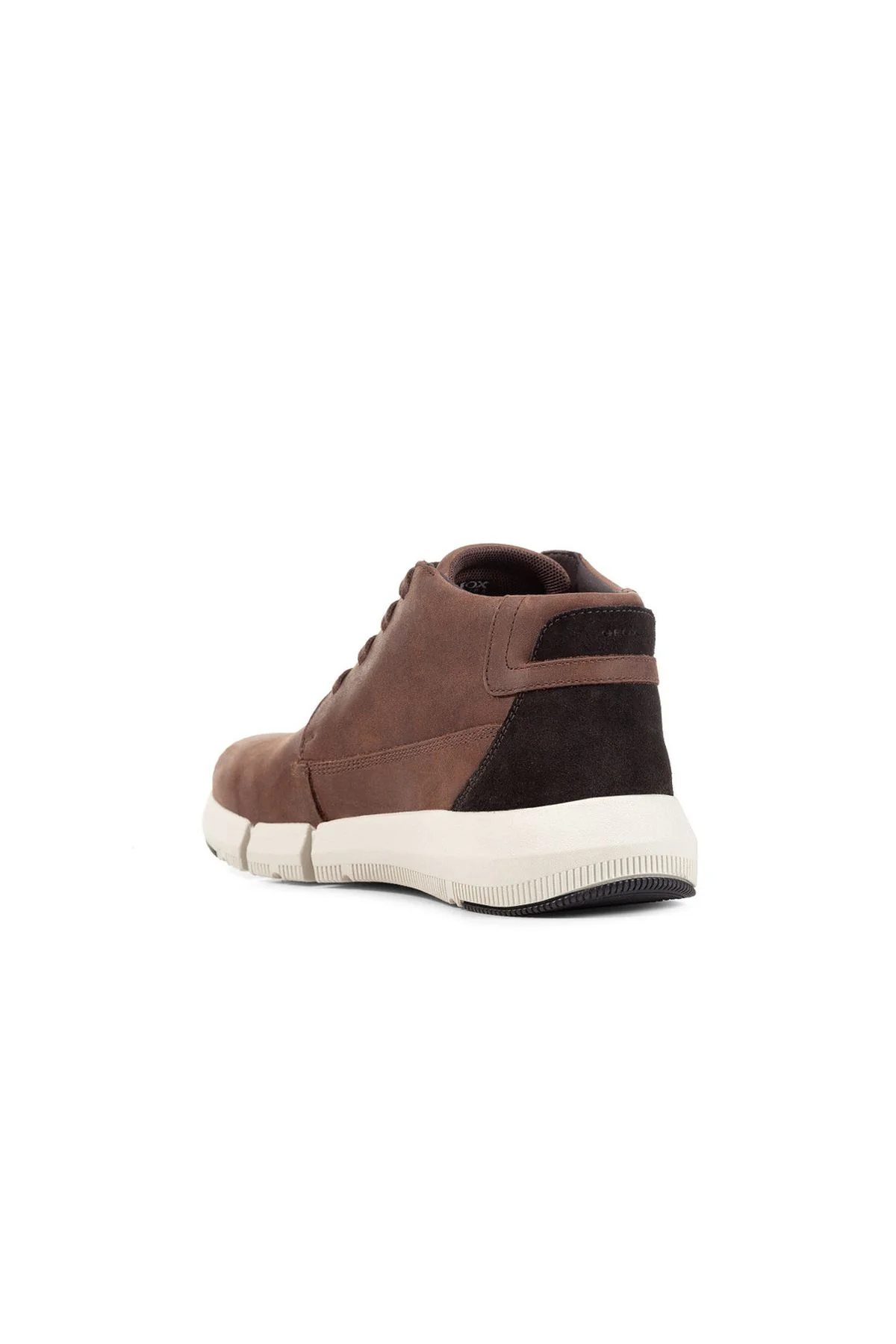 Geox Erkek Kahverengi Adacter H Bağcıklı Deri Sneaker Bot - Image 2