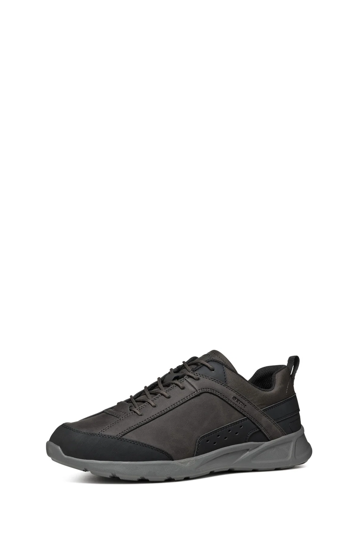 Geox Erkek Kahverengi Nebula Bağcıklı Kumaş Sneaker - Image 4