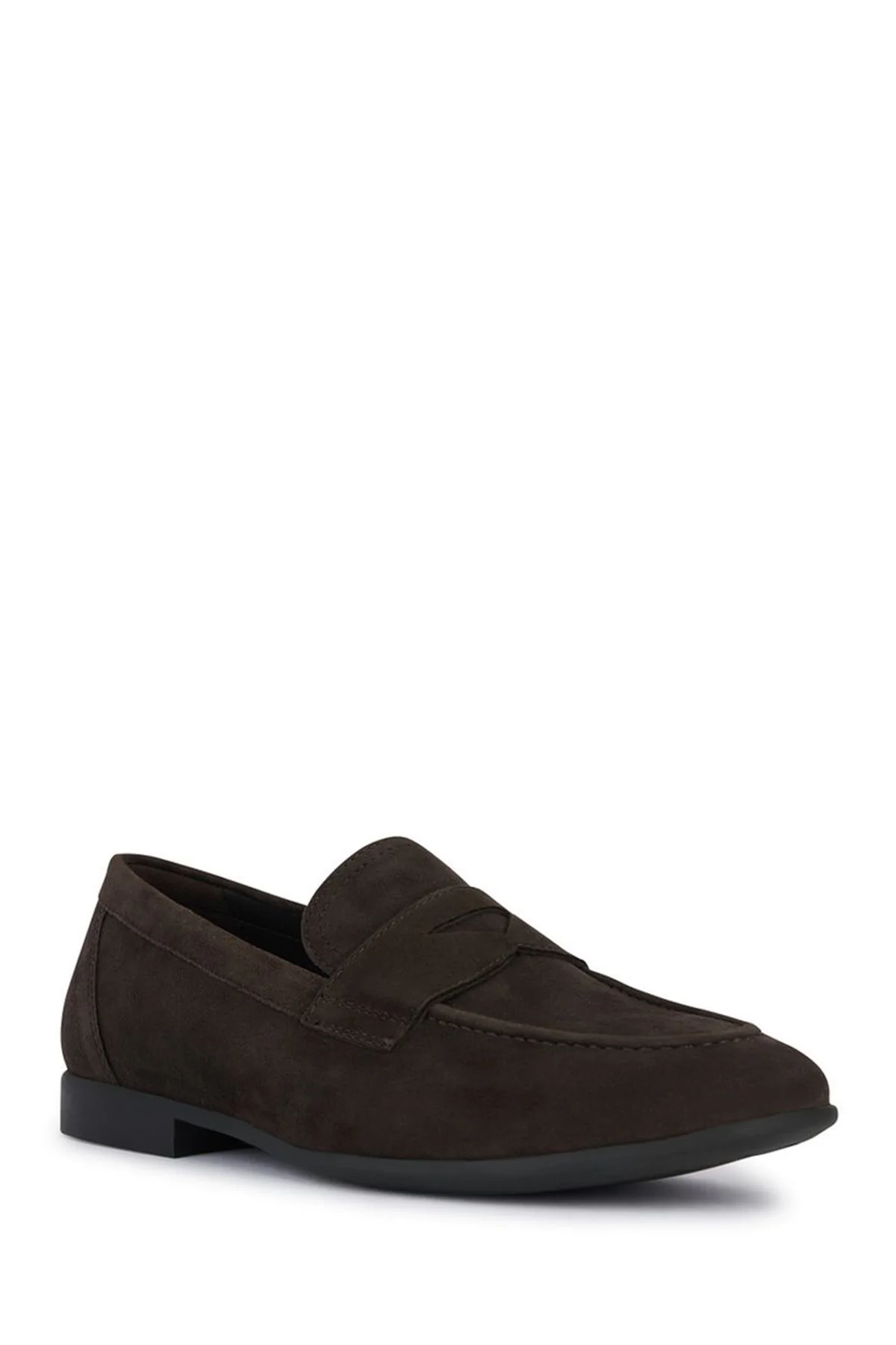 Geox Erkek Kahverengi Sapienza Süet Deri Loafer - Image 3