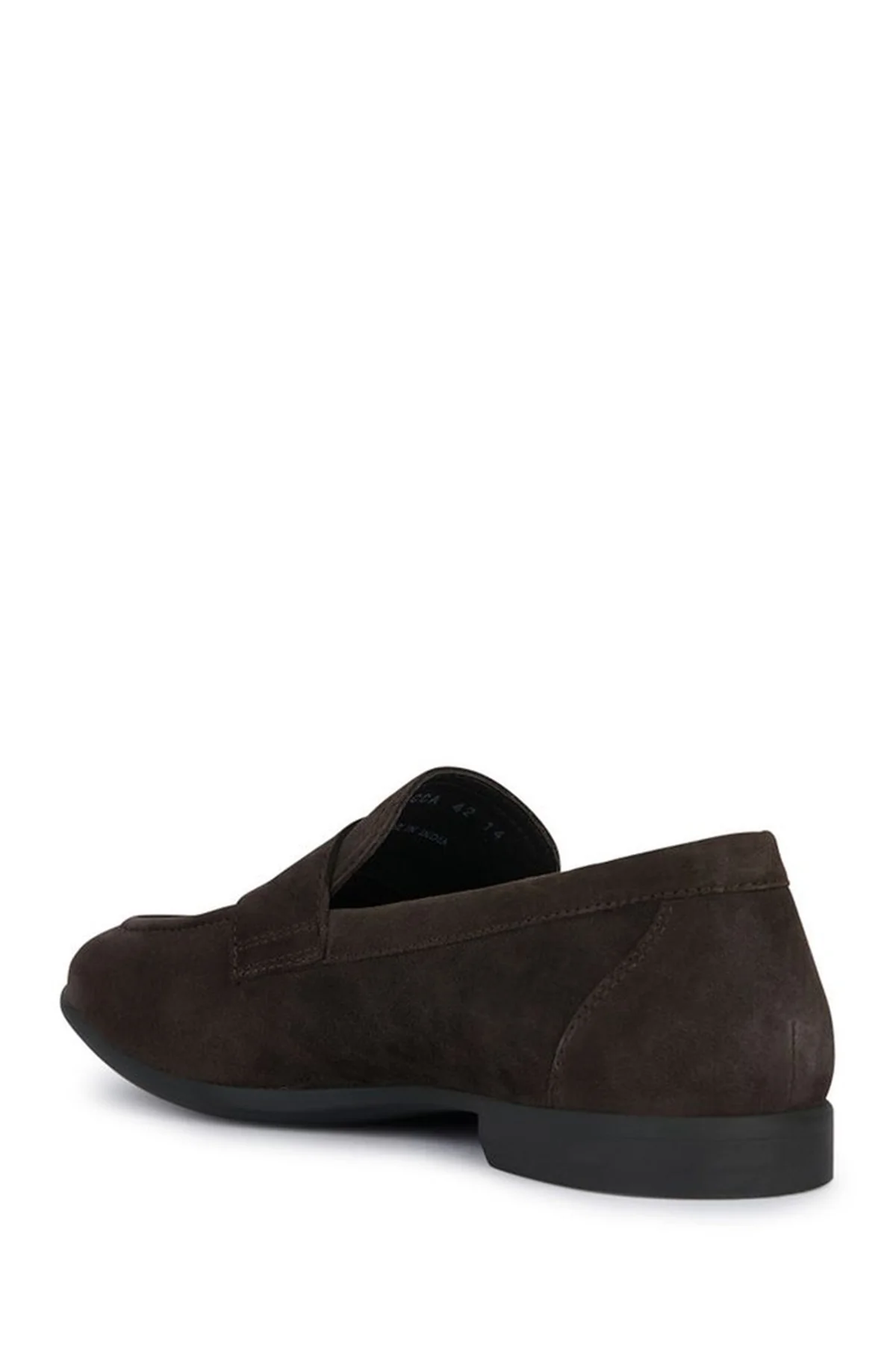 Geox Erkek Kahverengi Sapienza Süet Deri Loafer - Image 4