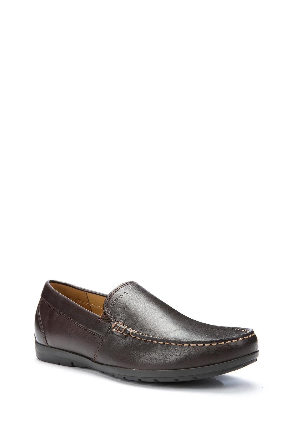 Geox Erkek Kahverengi Siron W Deri Casual Loafer - Image 3
