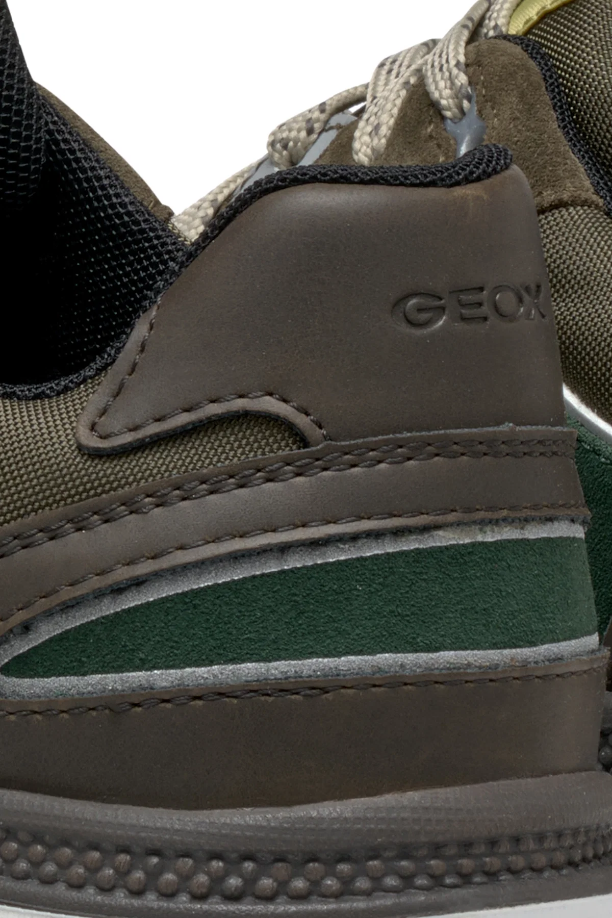 Geox Erkek Kahverengi Spherica Actif X1 Abx Bağcıklı Waterproof Deri Sneaker - Image 10