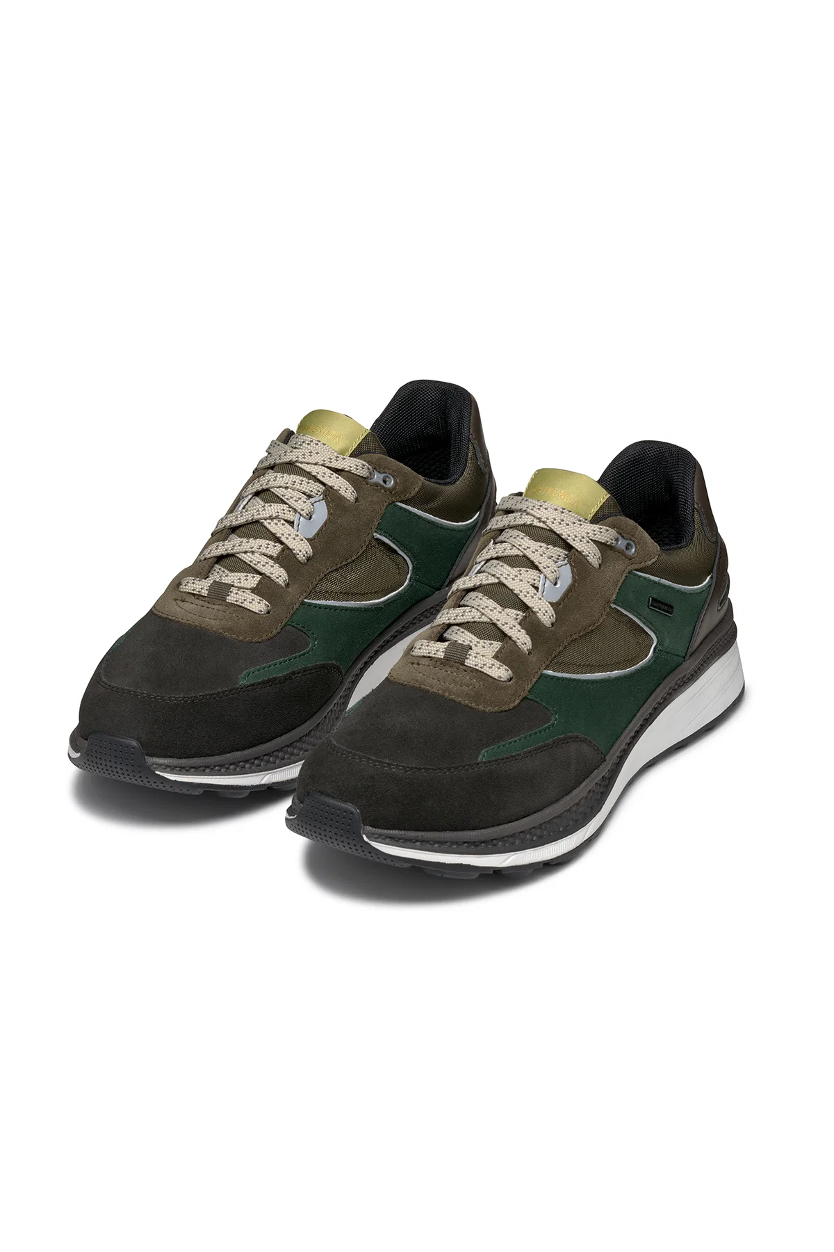 Geox Erkek Kahverengi Spherica Actif X1 Abx Bağcıklı Waterproof Deri Sneaker - Image 3