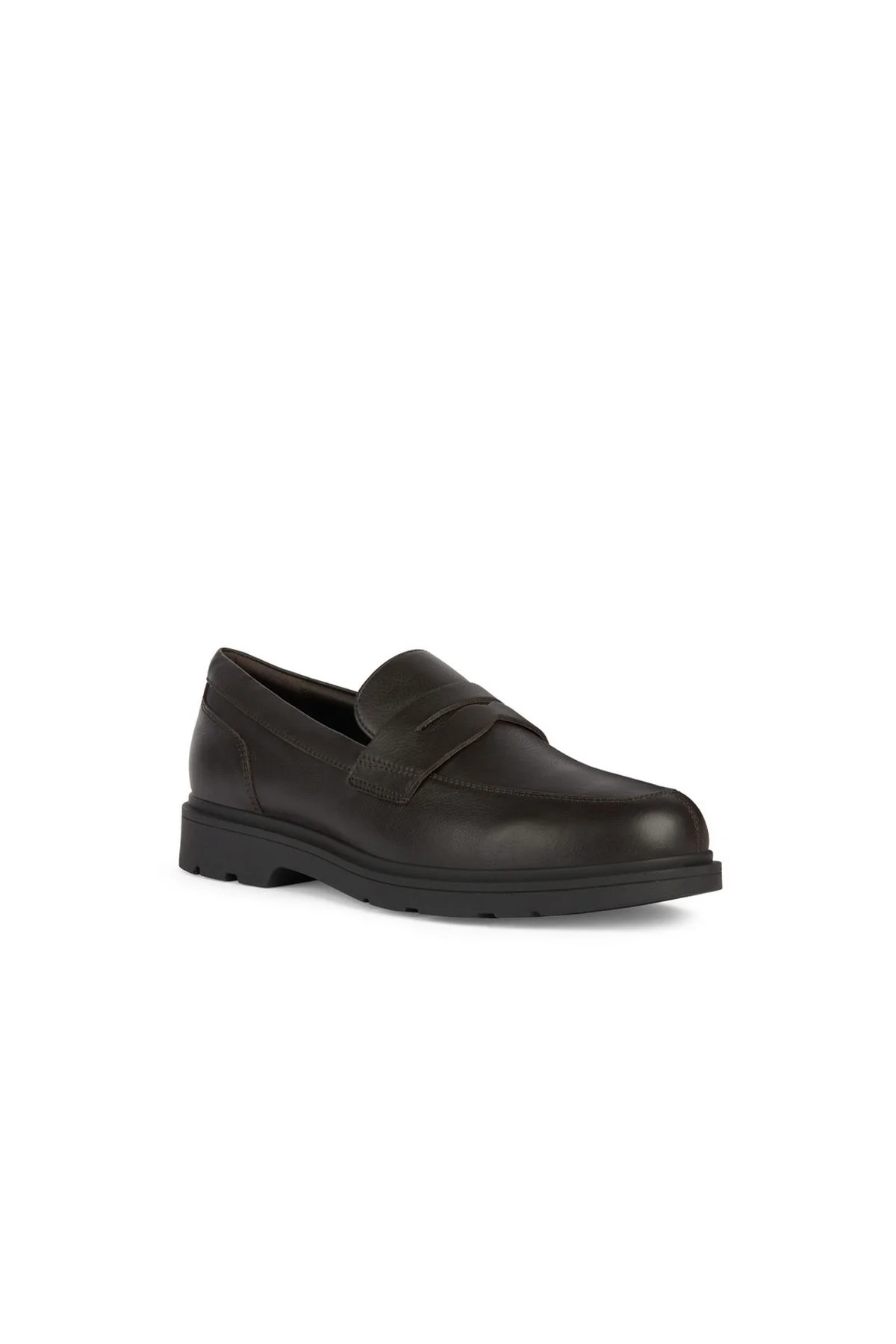 Geox Erkek Kahverengi Spherica Ec1 Deri Maskülen Loafer - Image 3