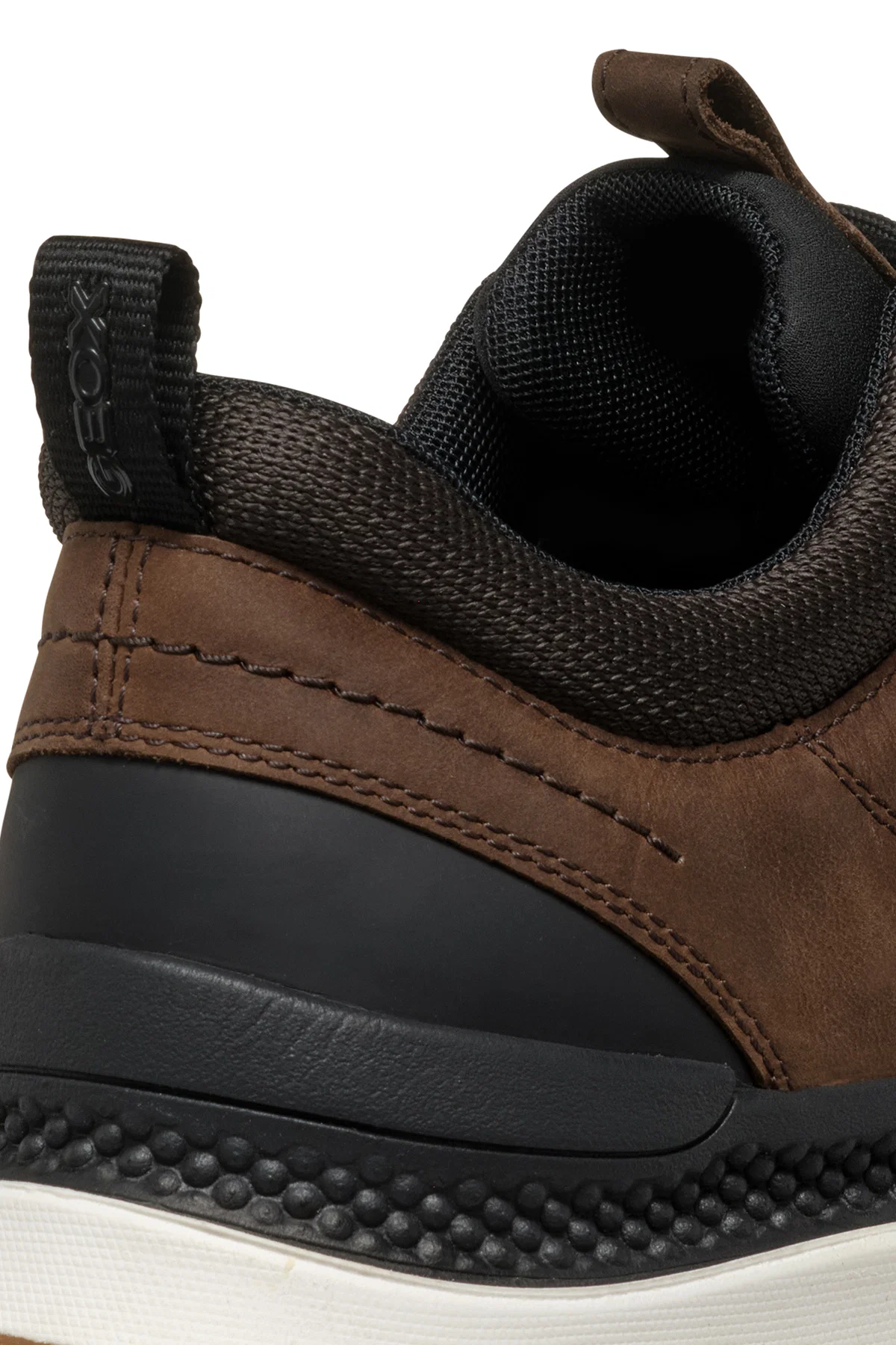 Geox Erkek Kahverengi U Spherica Actif Bağcıklı Waterproof Deri Sneaker - Image 8