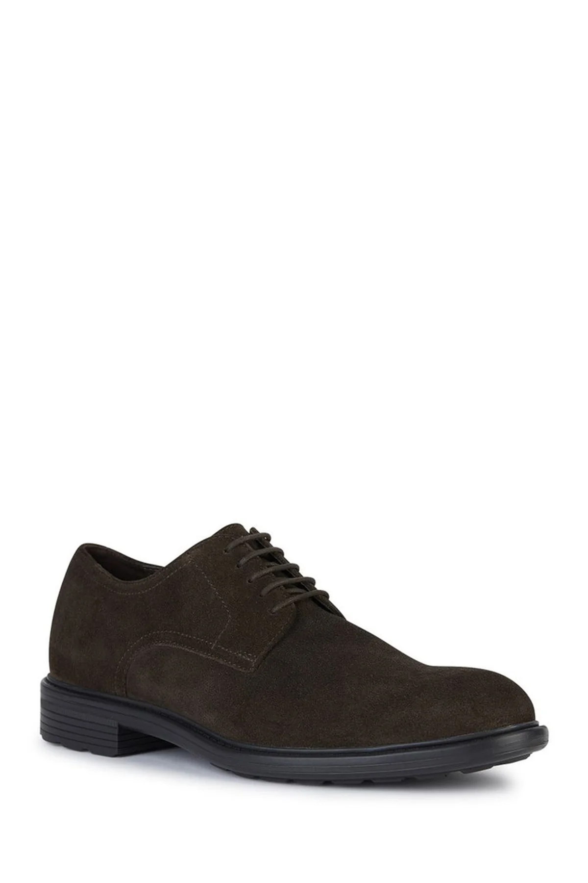 Geox Erkek Kahverengi Walk Pleasure Bağcıklı Süet Deri Casual Ayakkabı - Image 3