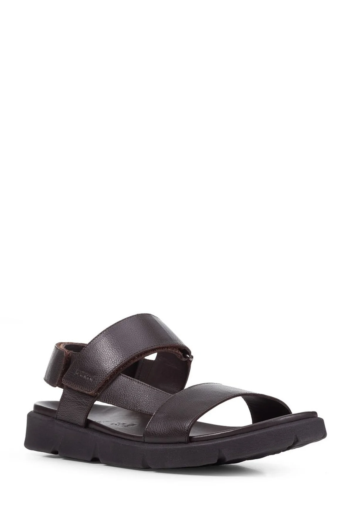 Geox Erkek Kahverengi Xand 2s Deri Sandalet - Image 3