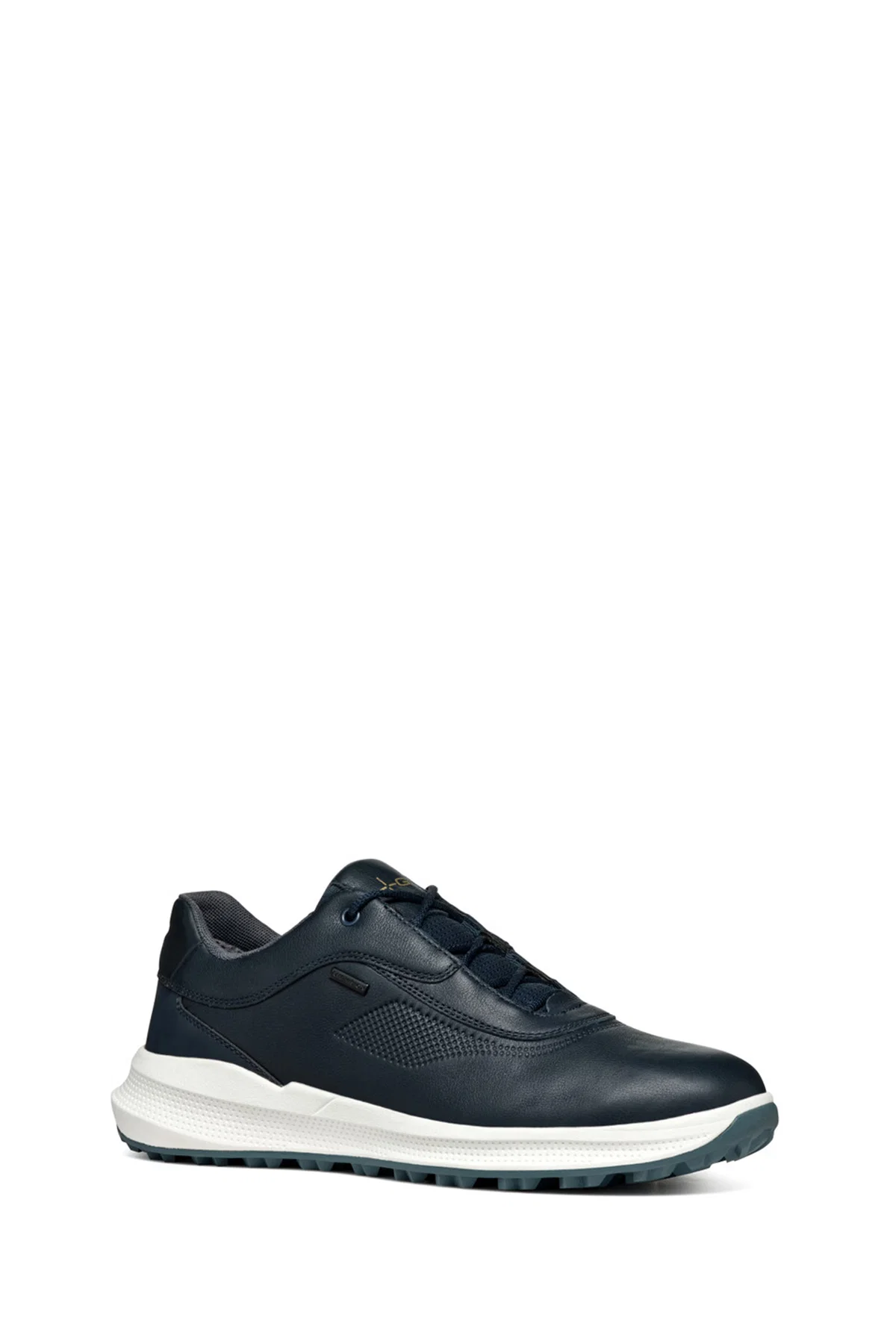 Geox Erkek Lacivert Bağcıklı Deri Sneaker - Image 4