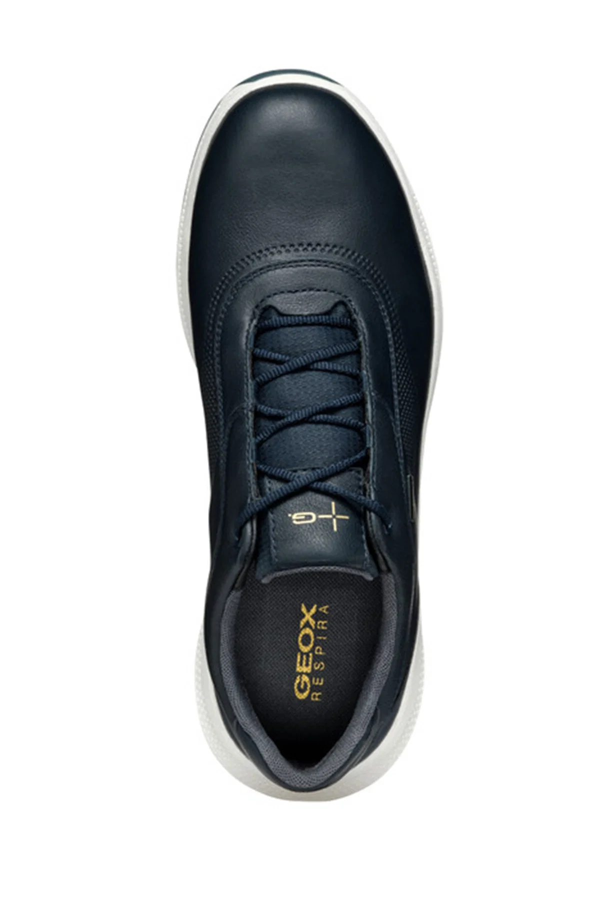 Geox Erkek Lacivert Bağcıklı Deri Sneaker - Image 7