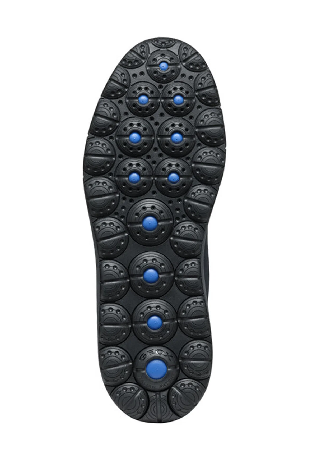 Geox Erkek Lacivert Bağcıklı Kalın Tabanlı Süet Deri Sneaker - Image 10