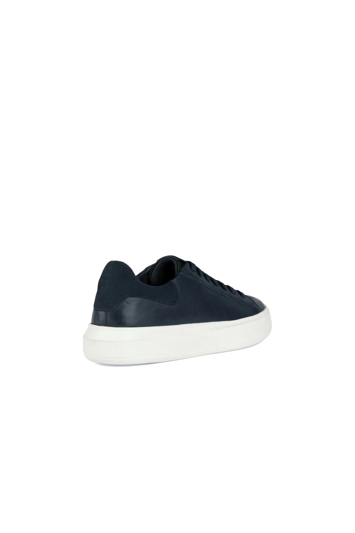 Geox Erkek Lacivert Deiven Bağcıklı Deri Casual Sneaker - Image 4