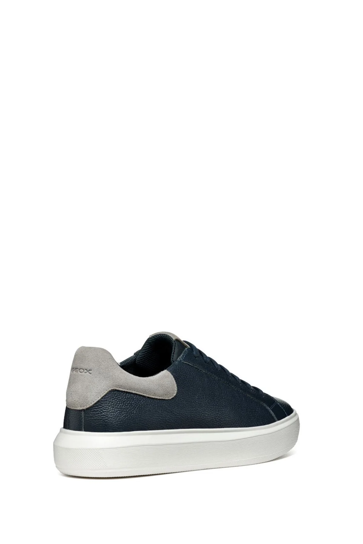 Geox Erkek Lacivert Deiven Bağcıklı Deri Casual Sneaker - Image 2