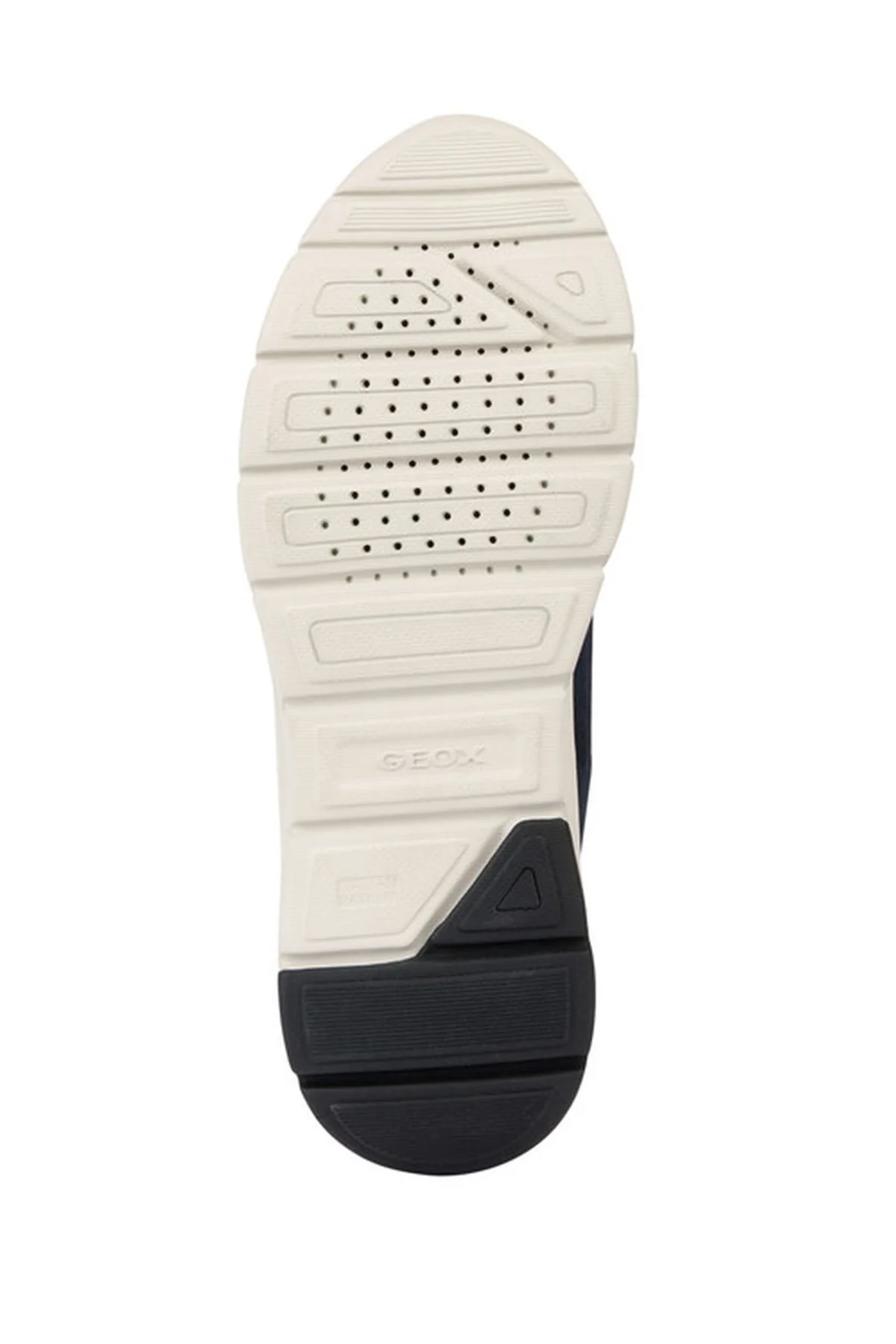 Geox Erkek Lacivert Hoverstream Bağcıklı Deri Sneaker - Image 6