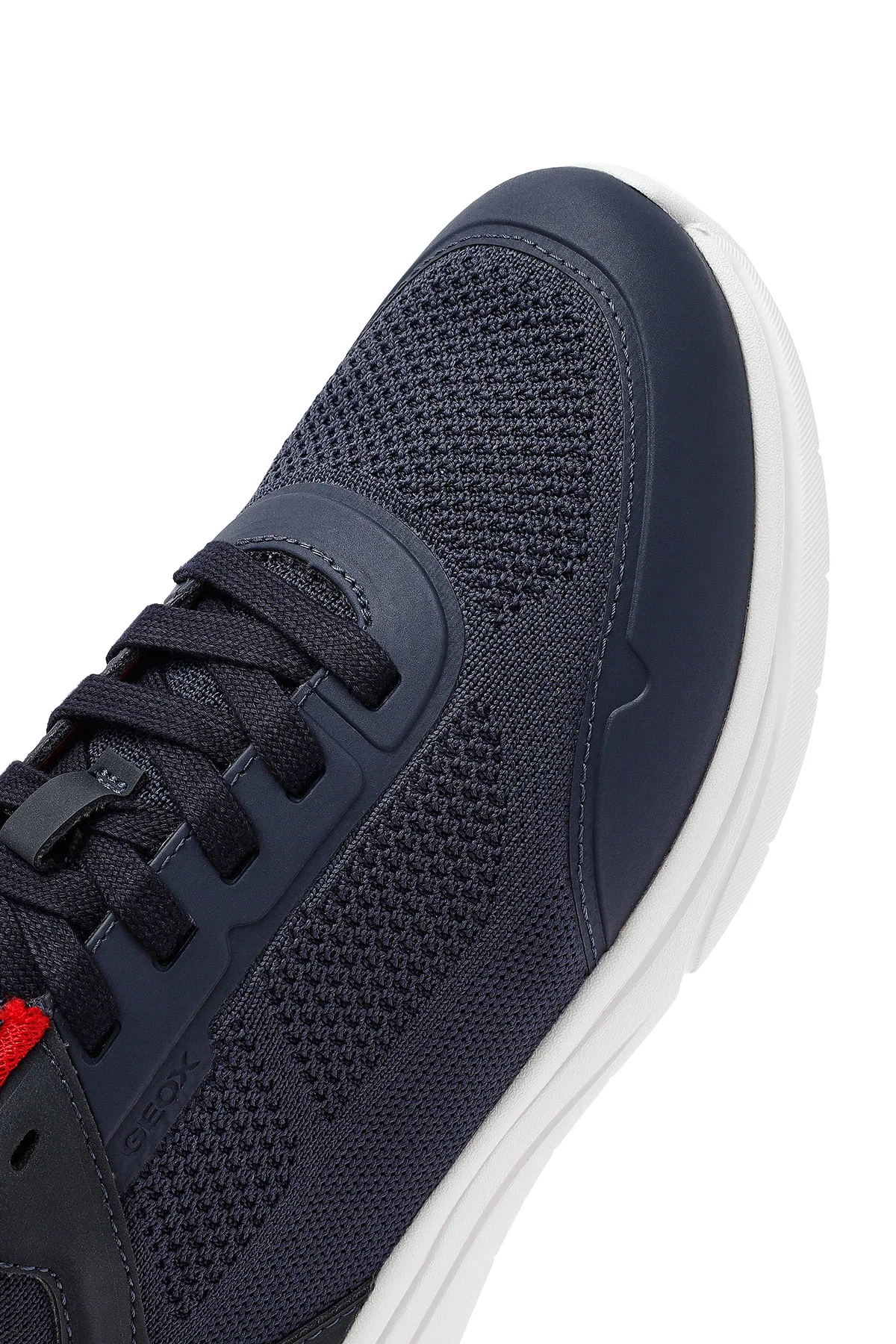 Geox Erkek Lacivert Kalın Tabanlı Bağcıklı Kumaş Sneaker - Image 10