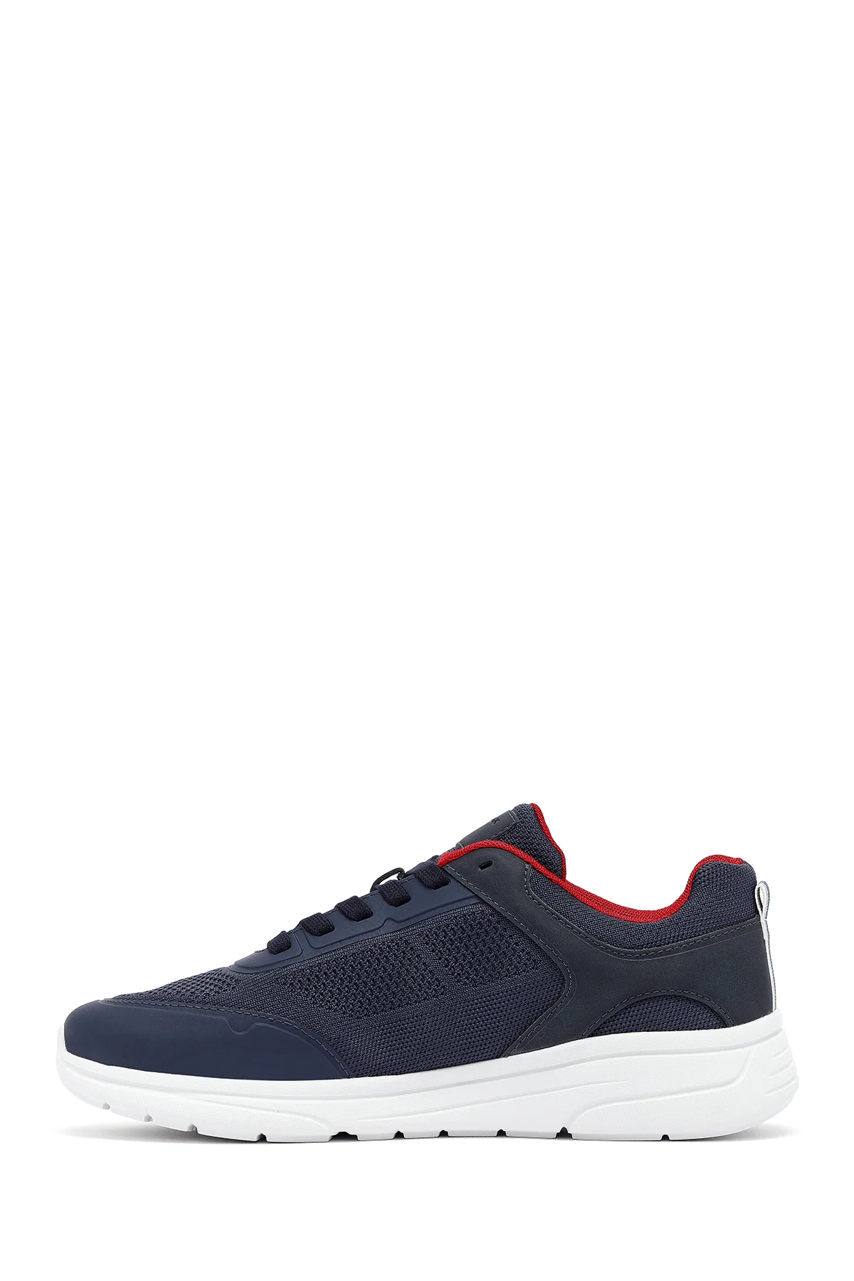 Geox Erkek Lacivert Kalın Tabanlı Bağcıklı Kumaş Sneaker - Image 2