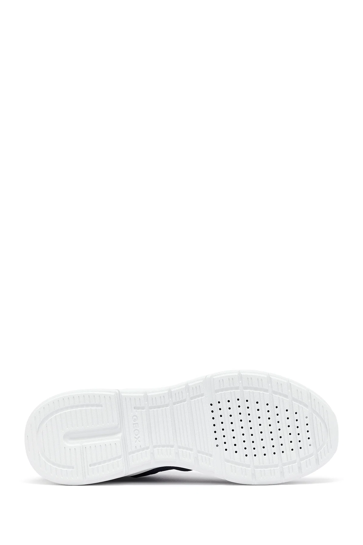 Geox Erkek Lacivert Kalın Tabanlı Bağcıklı Kumaş Sneaker - Image 4