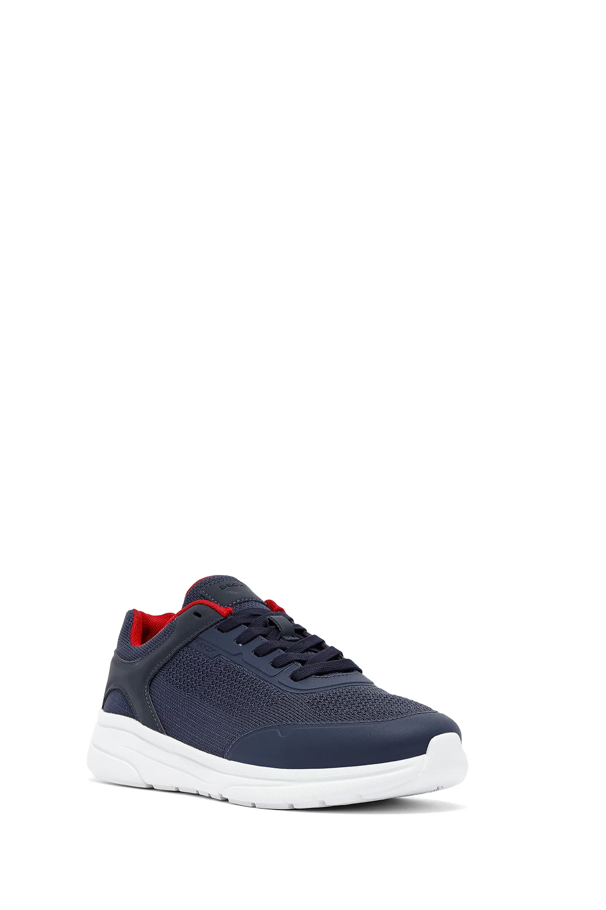 Geox Erkek Lacivert Kalın Tabanlı Bağcıklı Kumaş Sneaker - Image 6