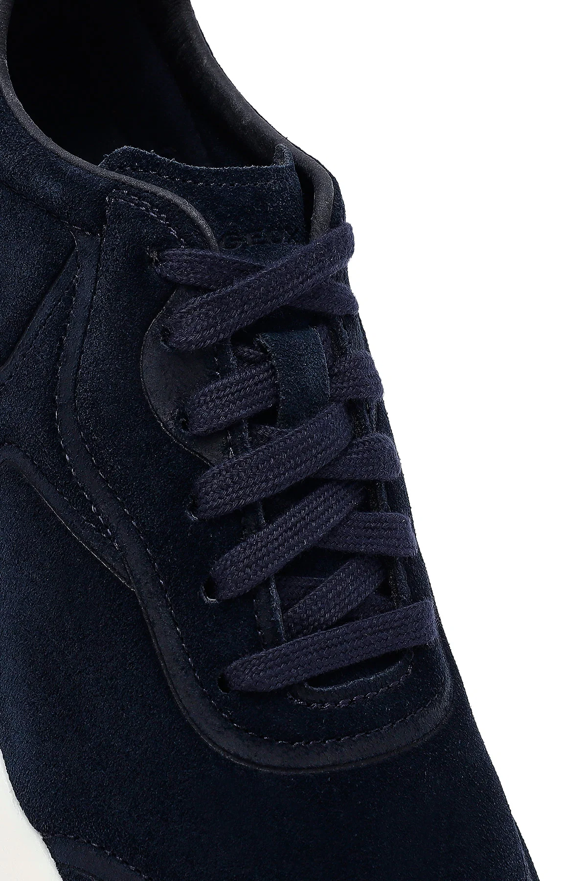 Geox Erkek Lacivert Kalın Tabanlı Bağcıklı Süet Deri Sneaker - Image 10