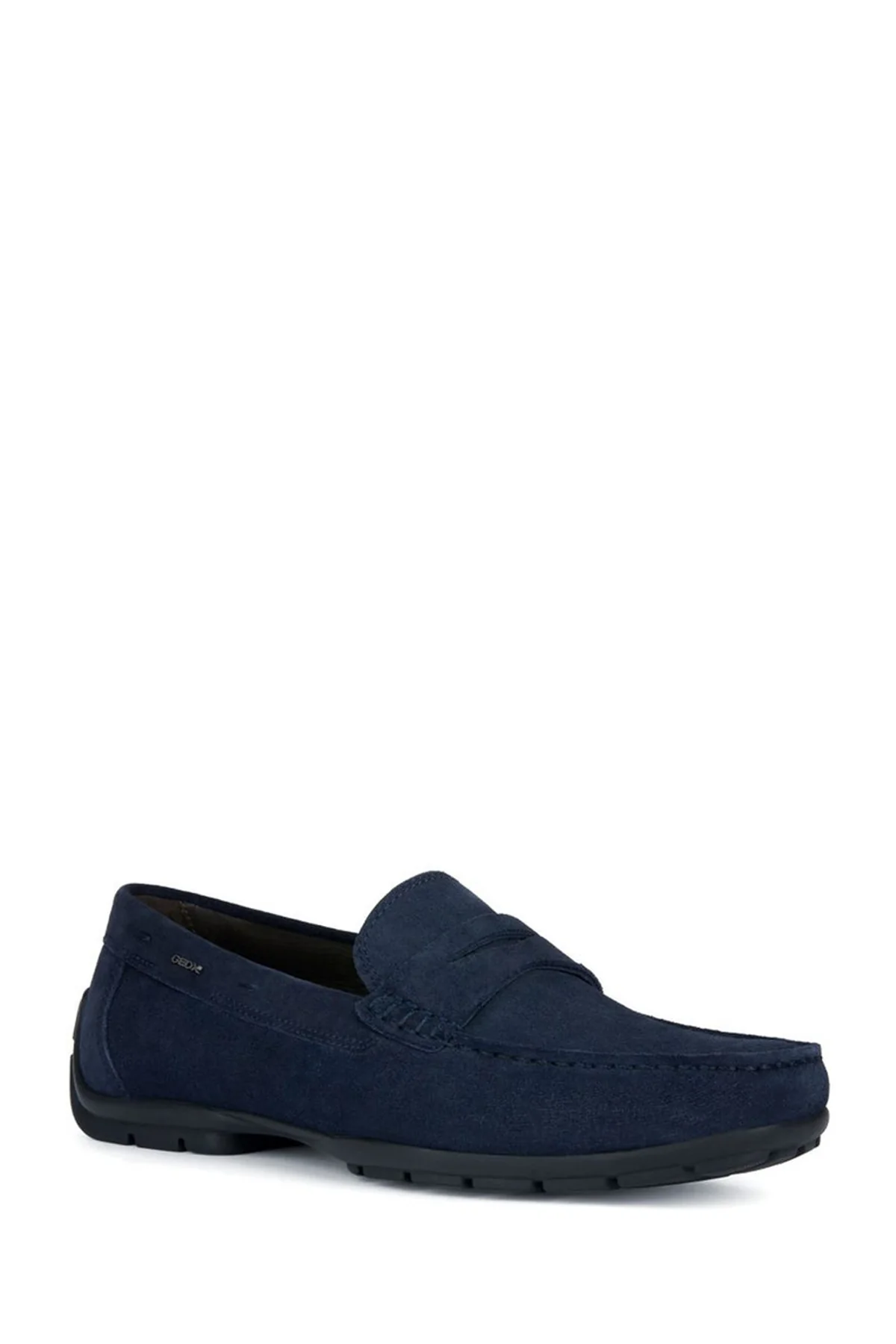 Geox Erkek Lacivert Moner Süet Deri Maskülen Loafer - Image 3
