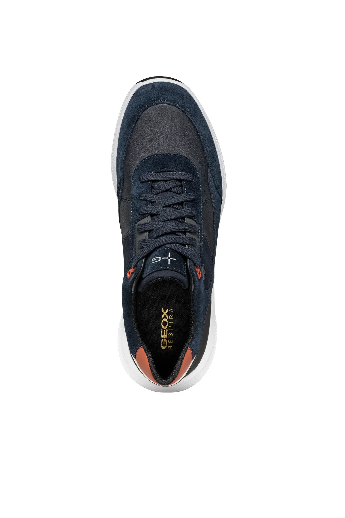 Geox Erkek Lacivert Pg1X Abx Bağcıklı Waterproof Deri Sneaker - Image 9