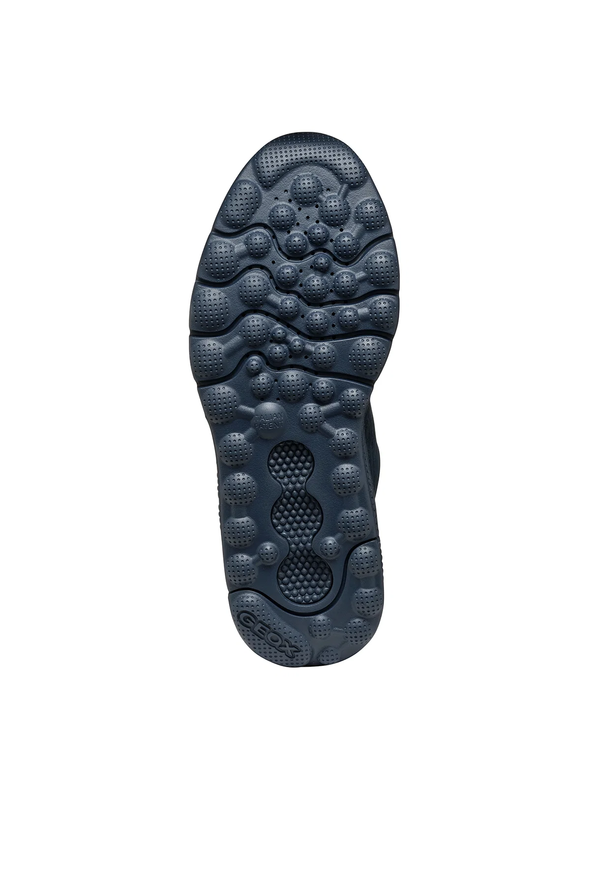 Geox Erkek Lacivert Spherica Actif Bağcıklı Deri Sneaker - Image 7