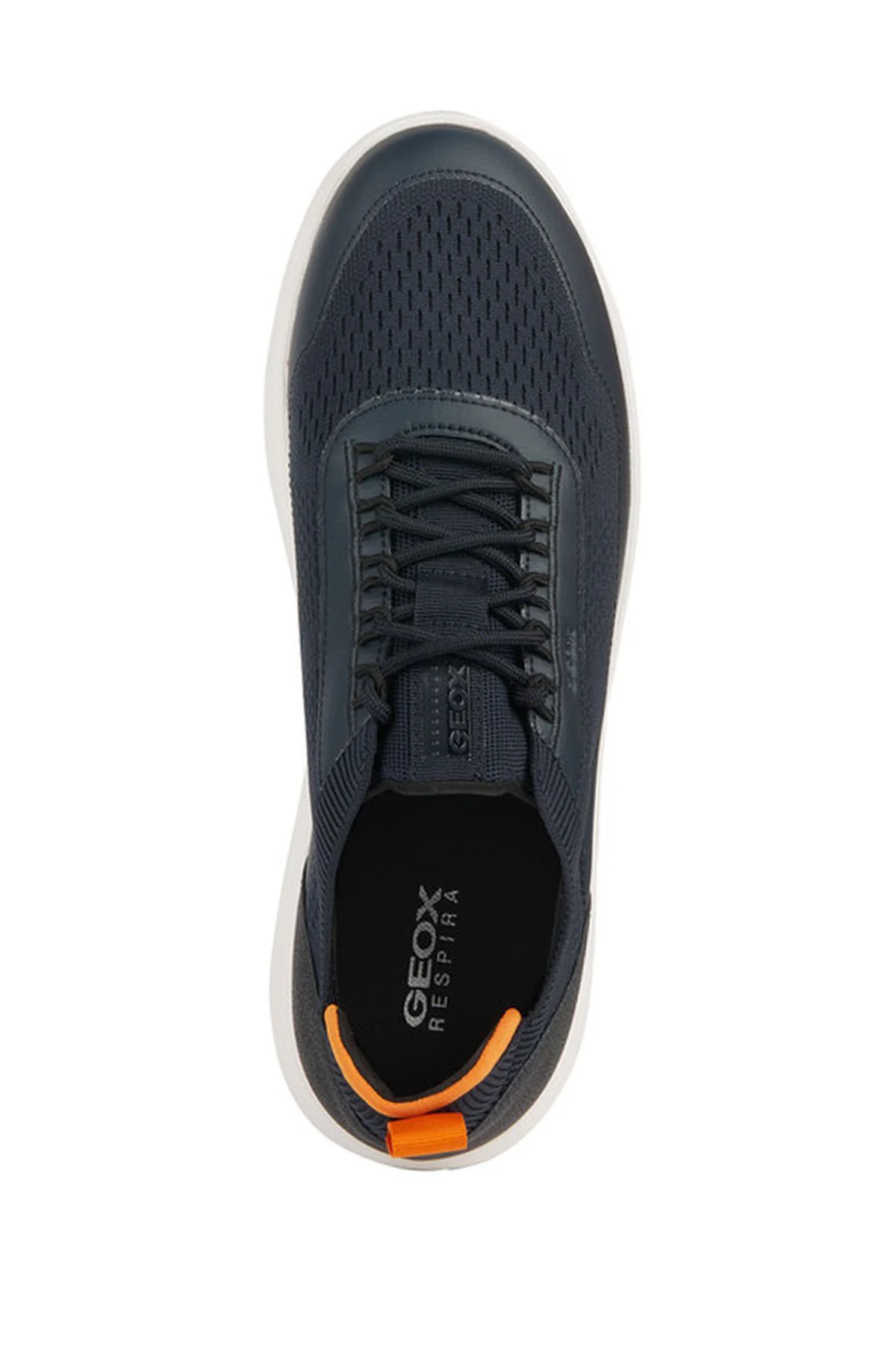 Geox Erkek Lacivert Spherica Actif Bağcıklı Kumaş Sneaker - Image 5
