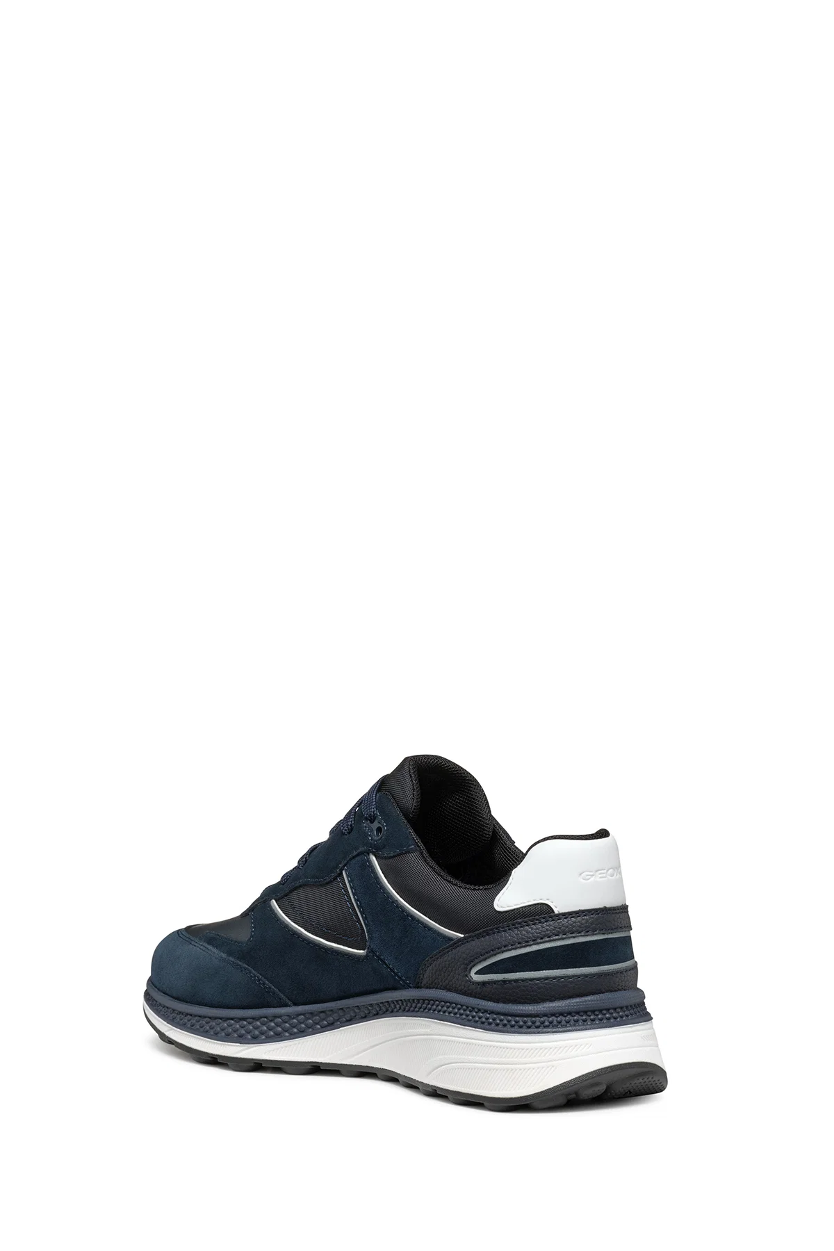 Geox Erkek Lacivert Spherica Actif X1 Abx Bağcıklı Waterproof Deri Sneaker - Image 7