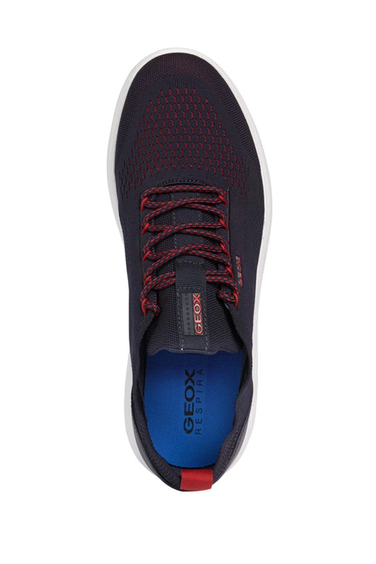 Geox Erkek Lacivert Spherica Bağcıklı Kumaş Sneaker - Image 6