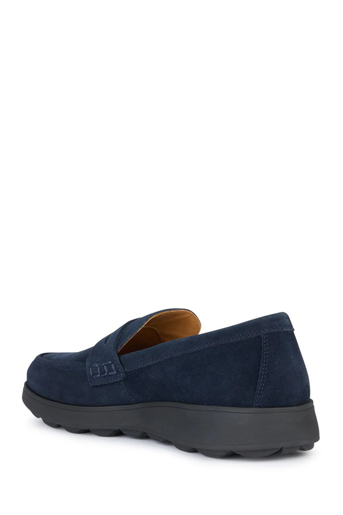 Geox Erkek Lacivert Spherica Ec10 Süet Deri Casual Loafer - Image 4