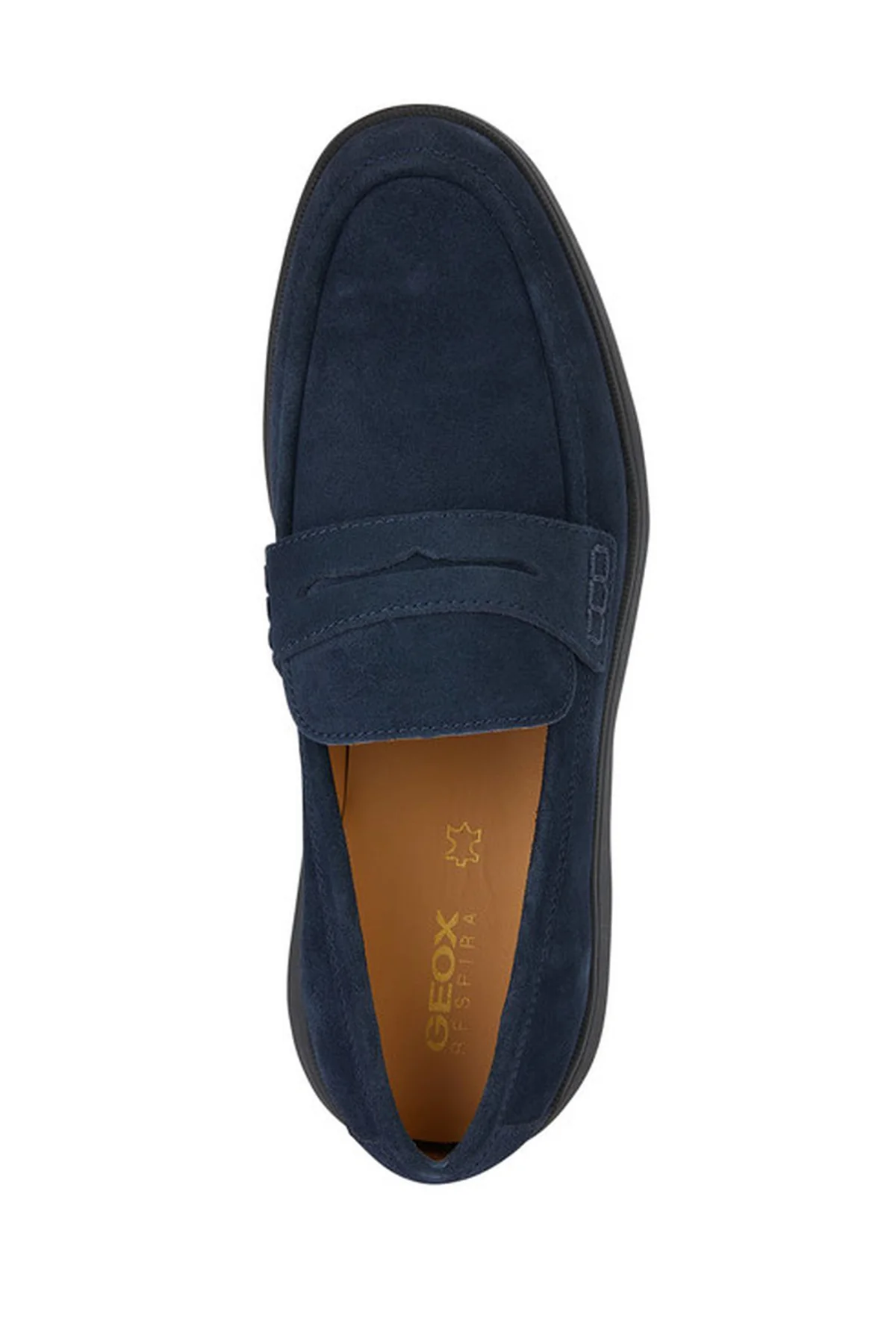 Geox Erkek Lacivert Spherica Ec10 Süet Deri Casual Loafer - Image 5