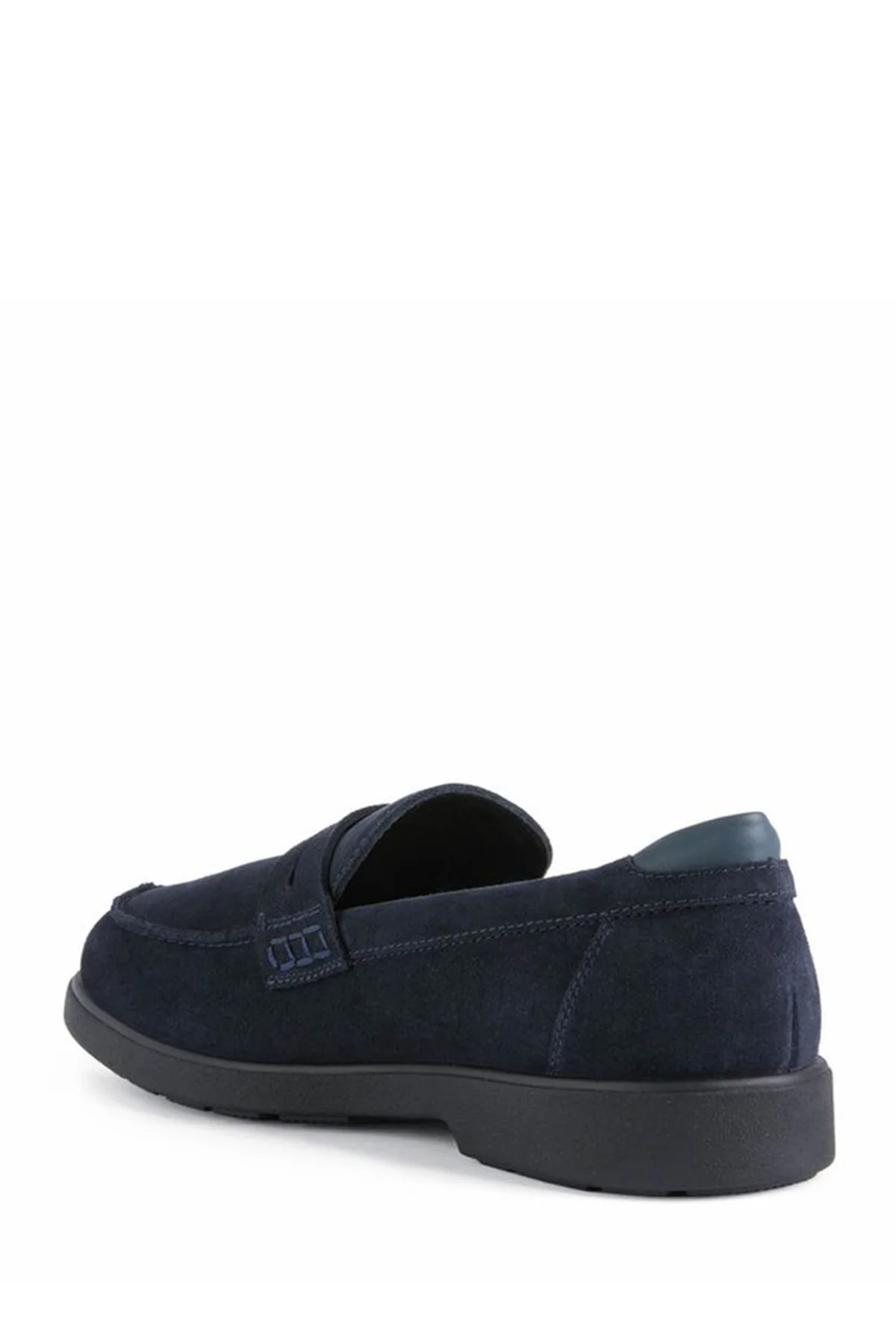 Geox Erkek Lacivert Spherica Ec11 Süet Deri Loafer - Image 2