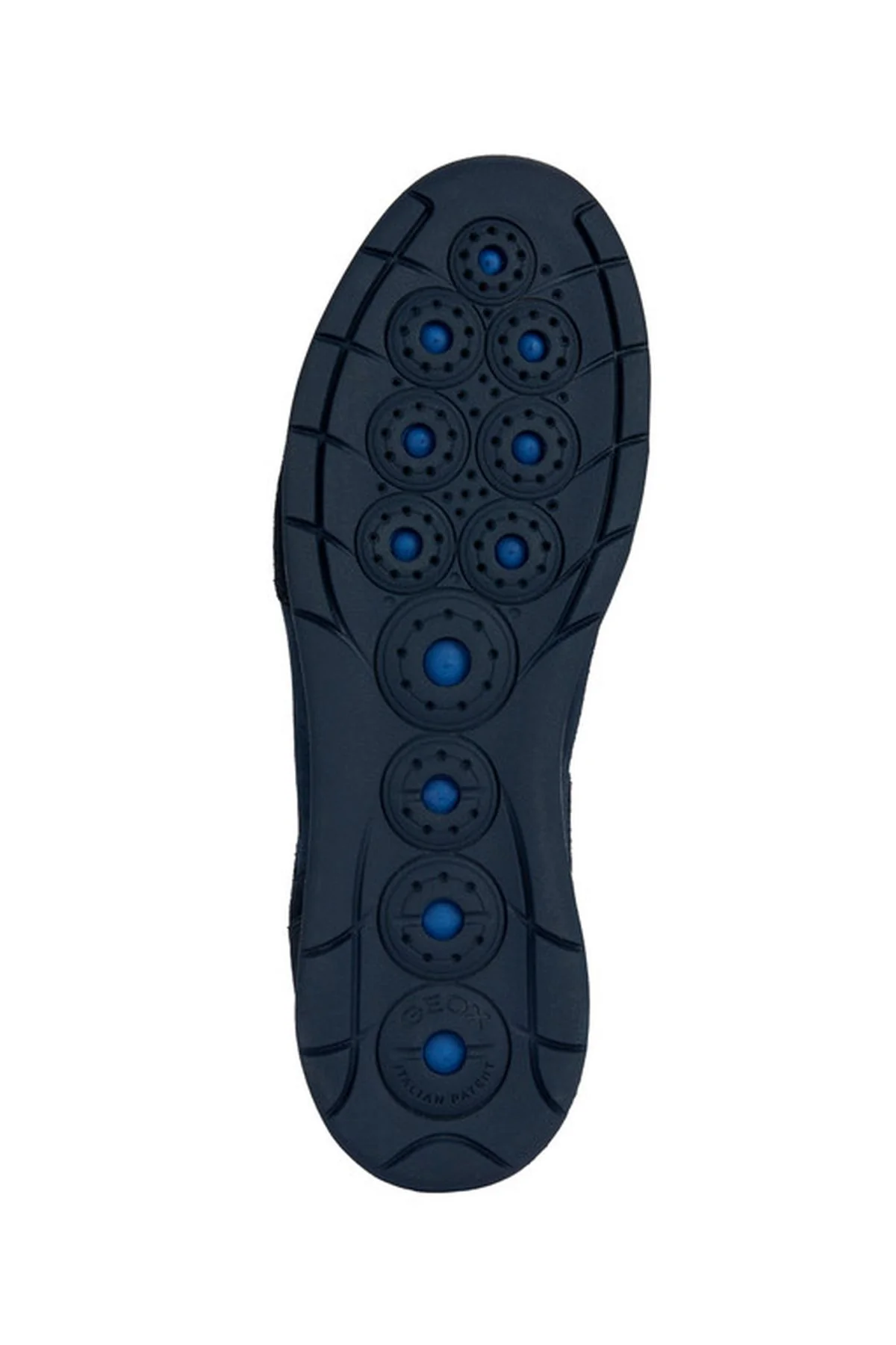Geox Erkek Lacivert Spherica Ec3 Bağcıklı Deri Sneaker - Image 6