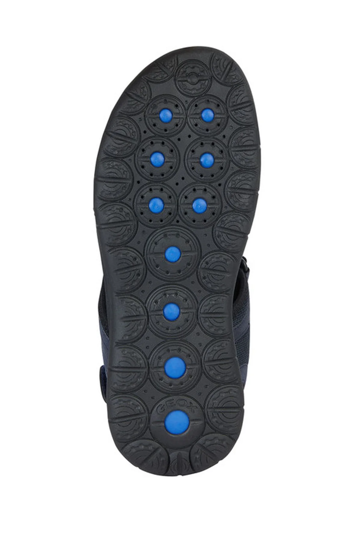 Geox Erkek Lacivert Spherica Ec5 Bilekten Bantlı Süet Deri Sandalet - Image 6