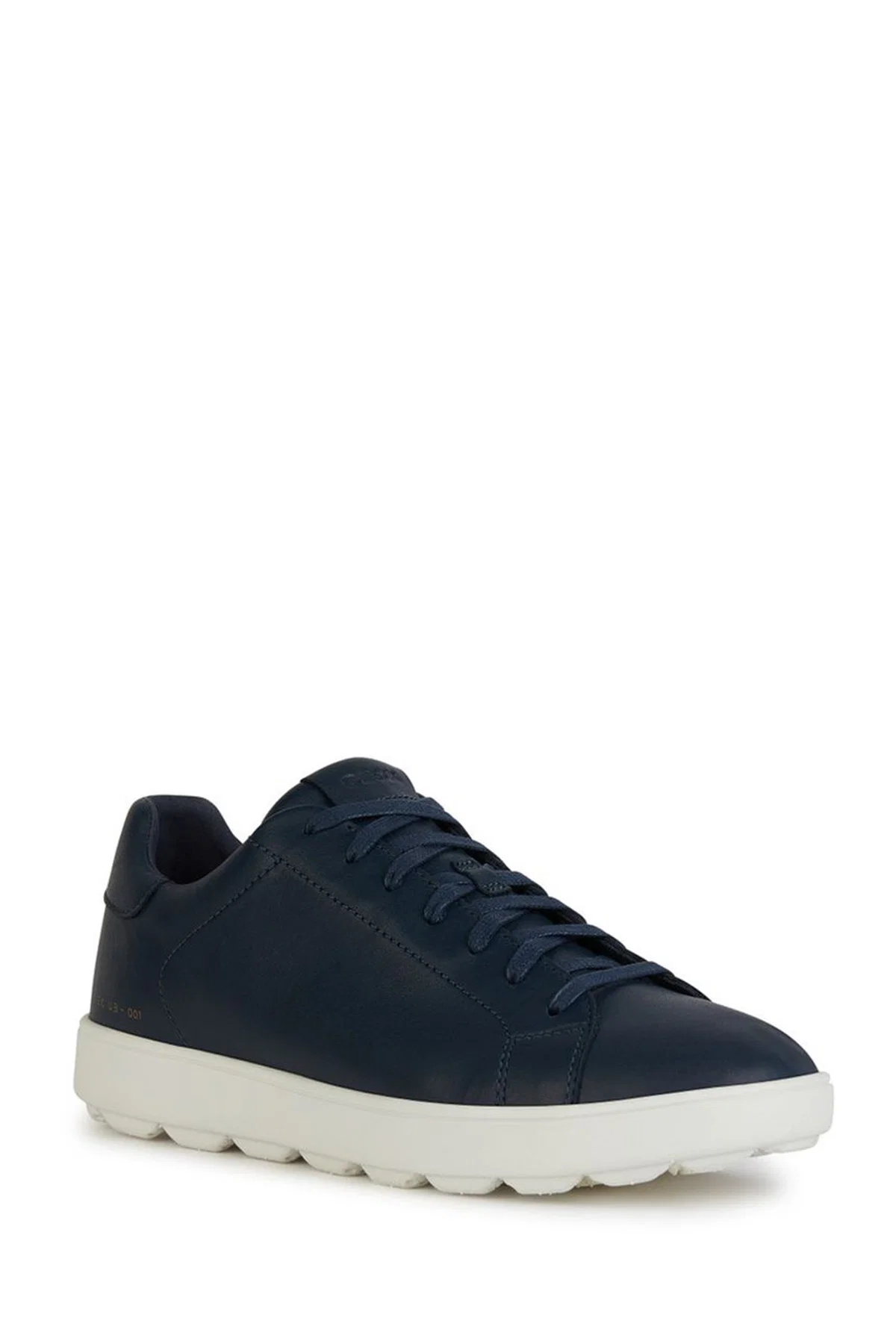 Geox Erkek Lacivert Spherica Ecub-1 Bağcıklı Deri Sneaker - Image 3