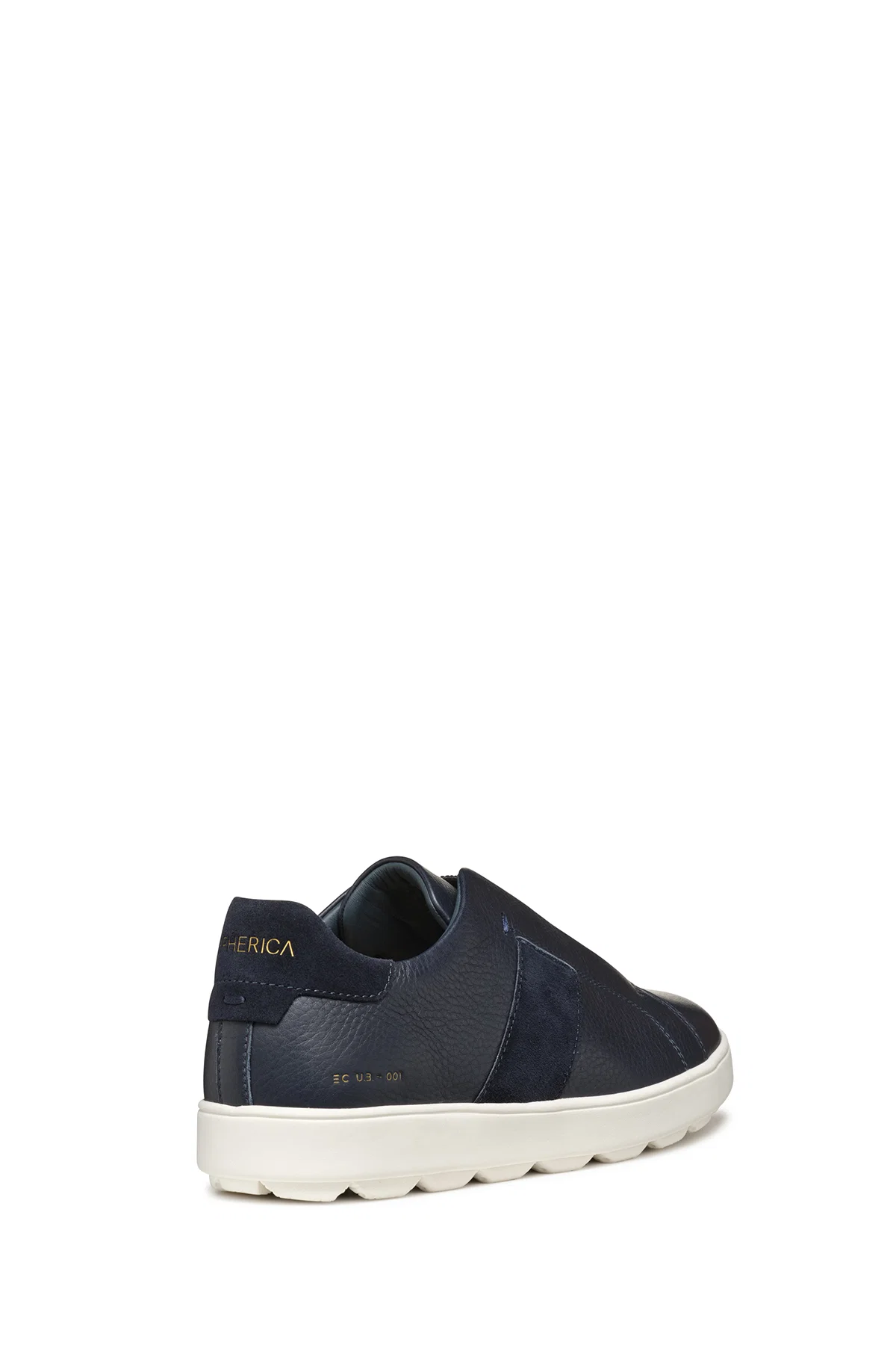 Geox Erkek Lacivert Spherica Ecub-1 Deri Sneaker - Image 2
