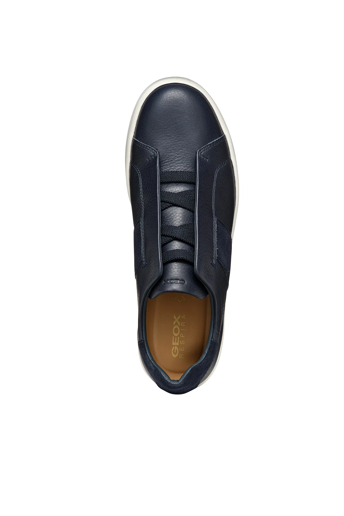 Geox Erkek Lacivert Spherica Ecub-1 Deri Sneaker - Image 5
