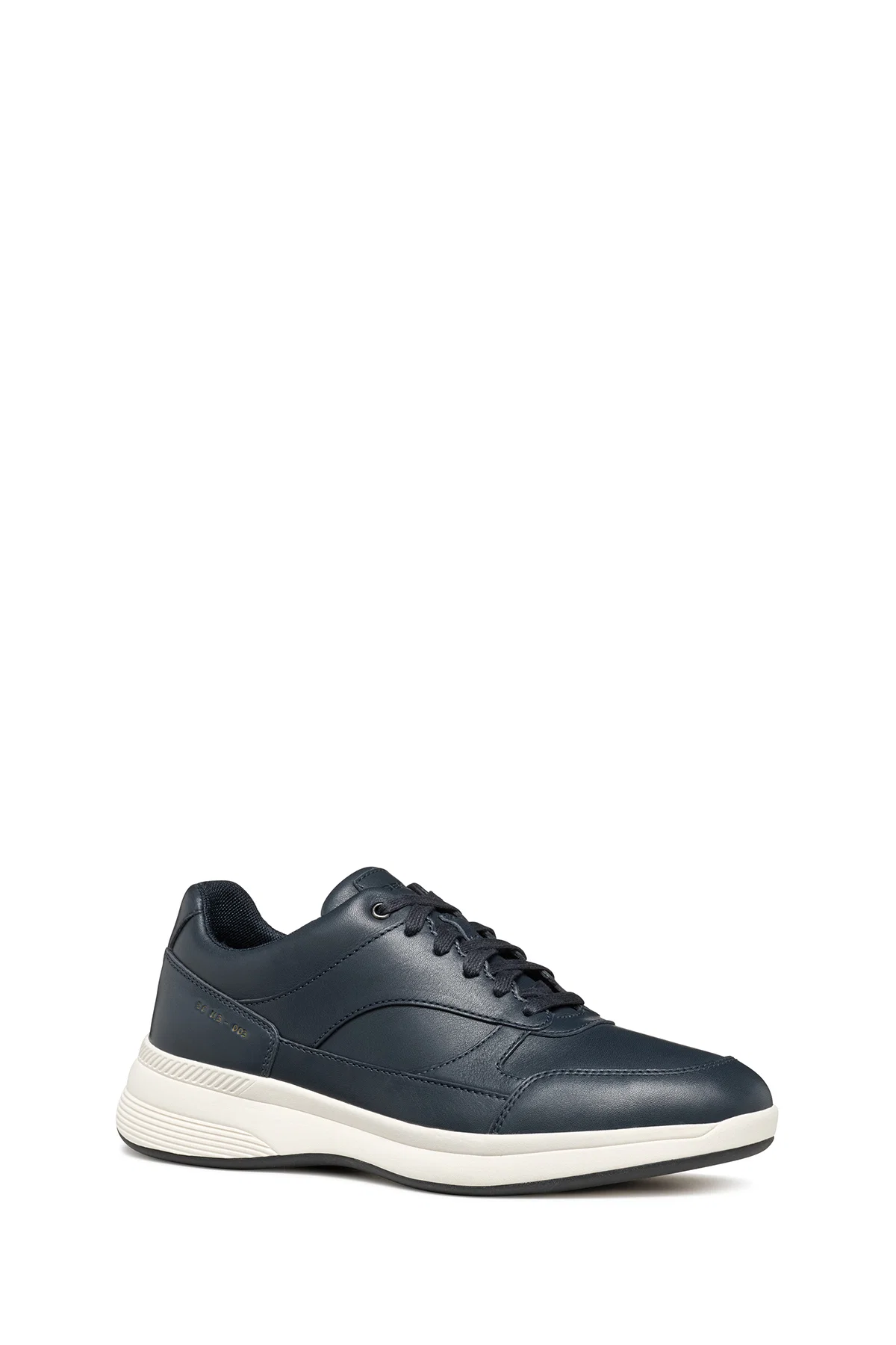 Geox Erkek Lacivert Spherica Ecub-3 Bağcıklı Deri Sneaker - Image 3