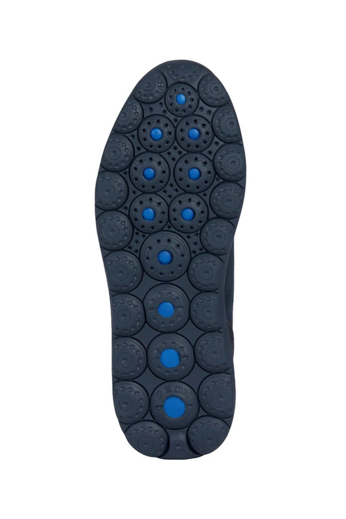Geox Erkek Lacivert Spherica Süet Deri Detaylı Bağcıklı Casual Sneaker - Image 6