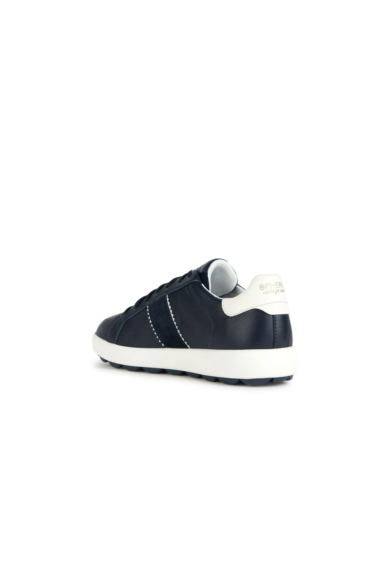 Geox Erkek Lacivert Spherica Vs Ec4 Bağcıklı Deri Sneaker - Image 2