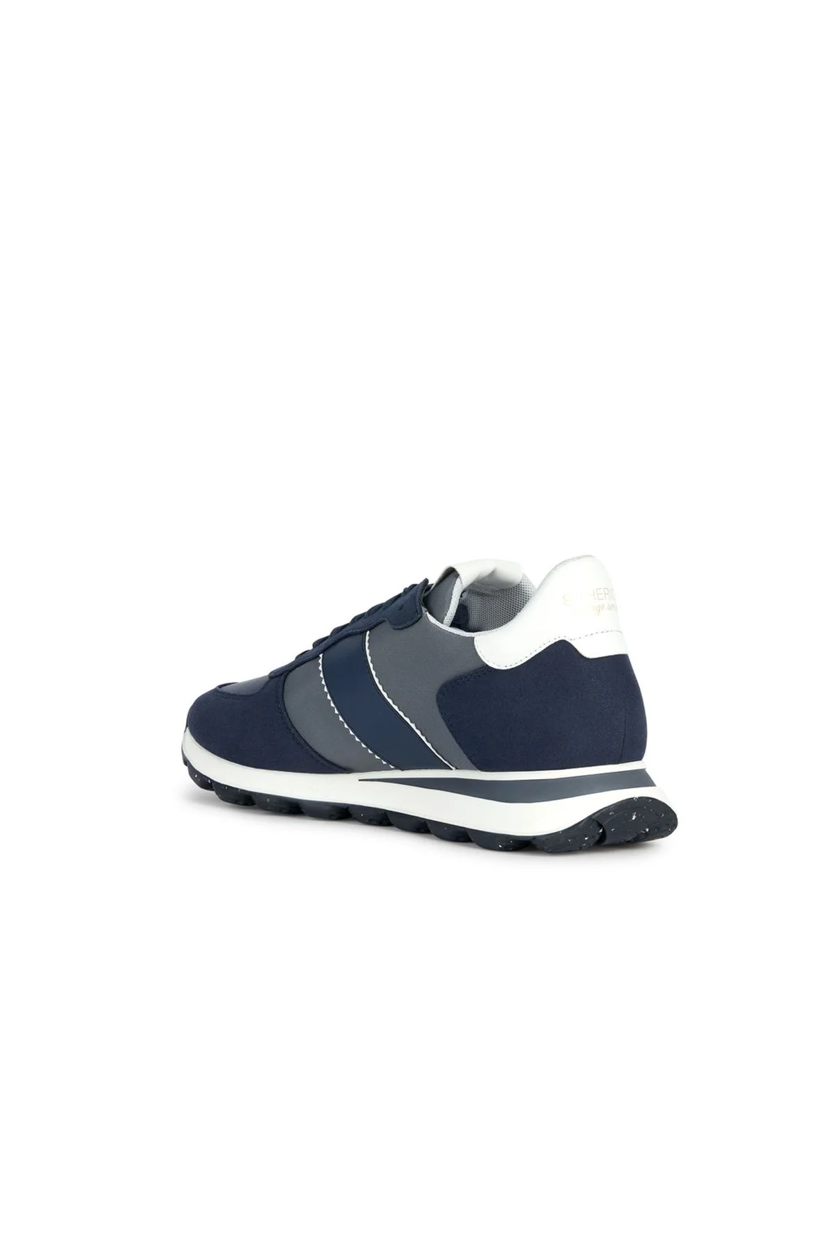 Geox Erkek Lacivert Spherica Vseries Bağcıklı Deri Sneaker - Image 2