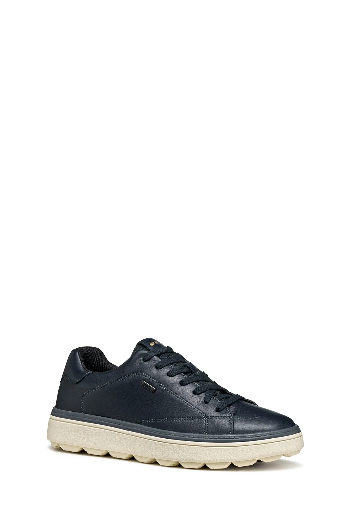 Geox Erkek Lacivert U Spherıca Ecub-1.1 B Abx Bağcıklı Deri Sneaker - Image 3