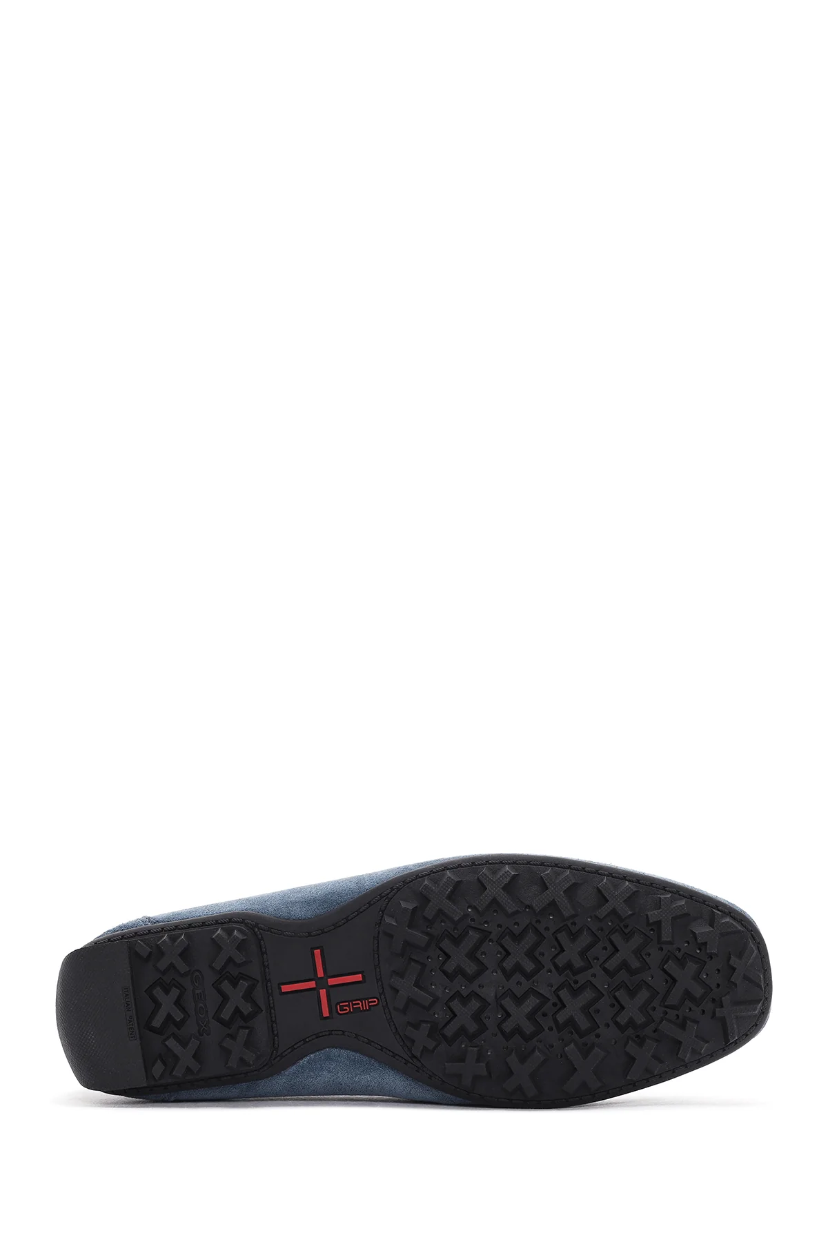 Geox Erkek Mavi Kosmopolis + Grip Süet Deri Loafer - Image 4