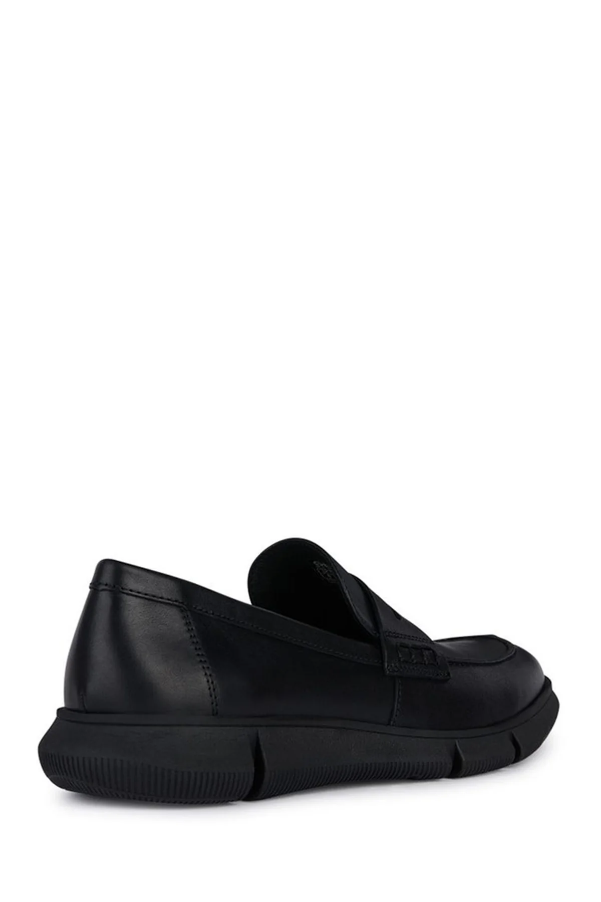 Geox Erkek Siyah Andalo Deri Casual Loafer - Image 2