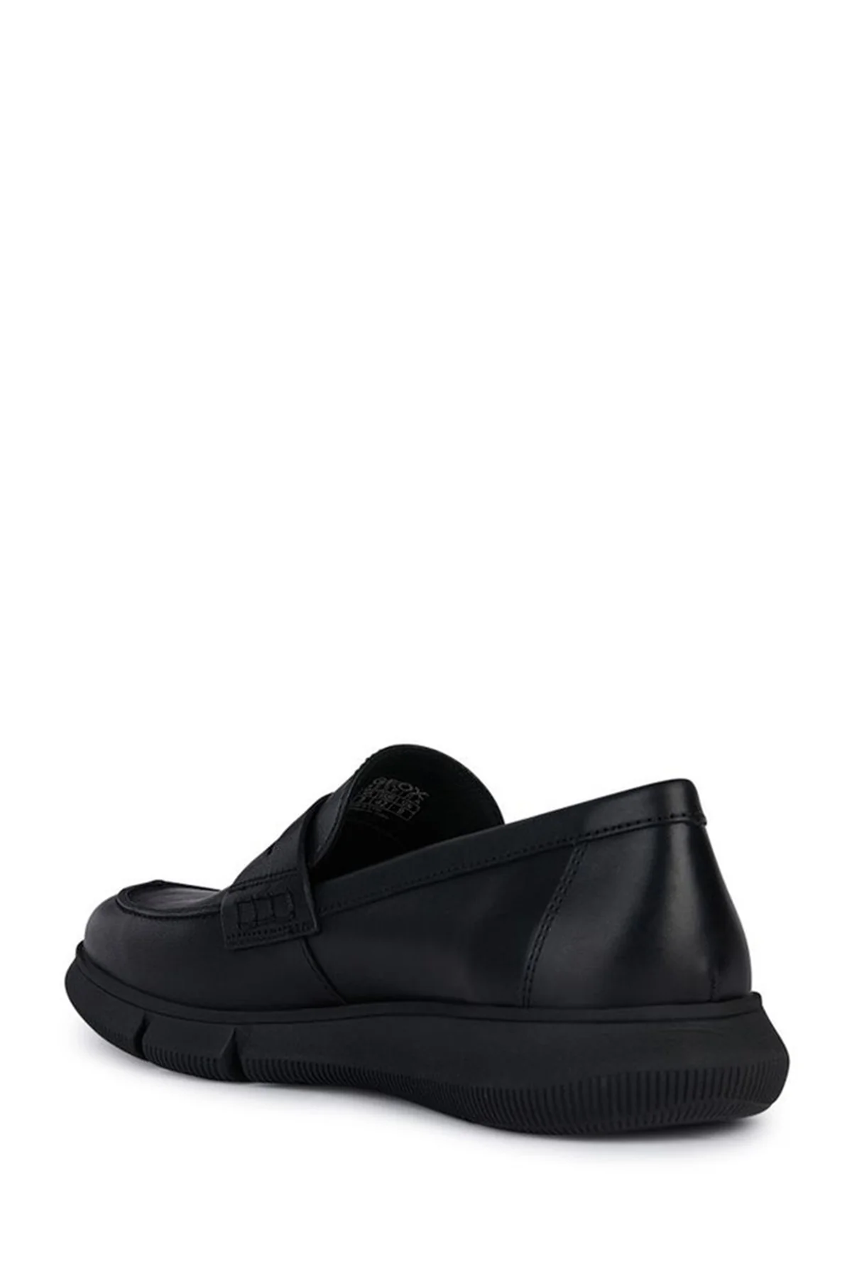 Geox Erkek Siyah Andalo Deri Casual Loafer - Image 4