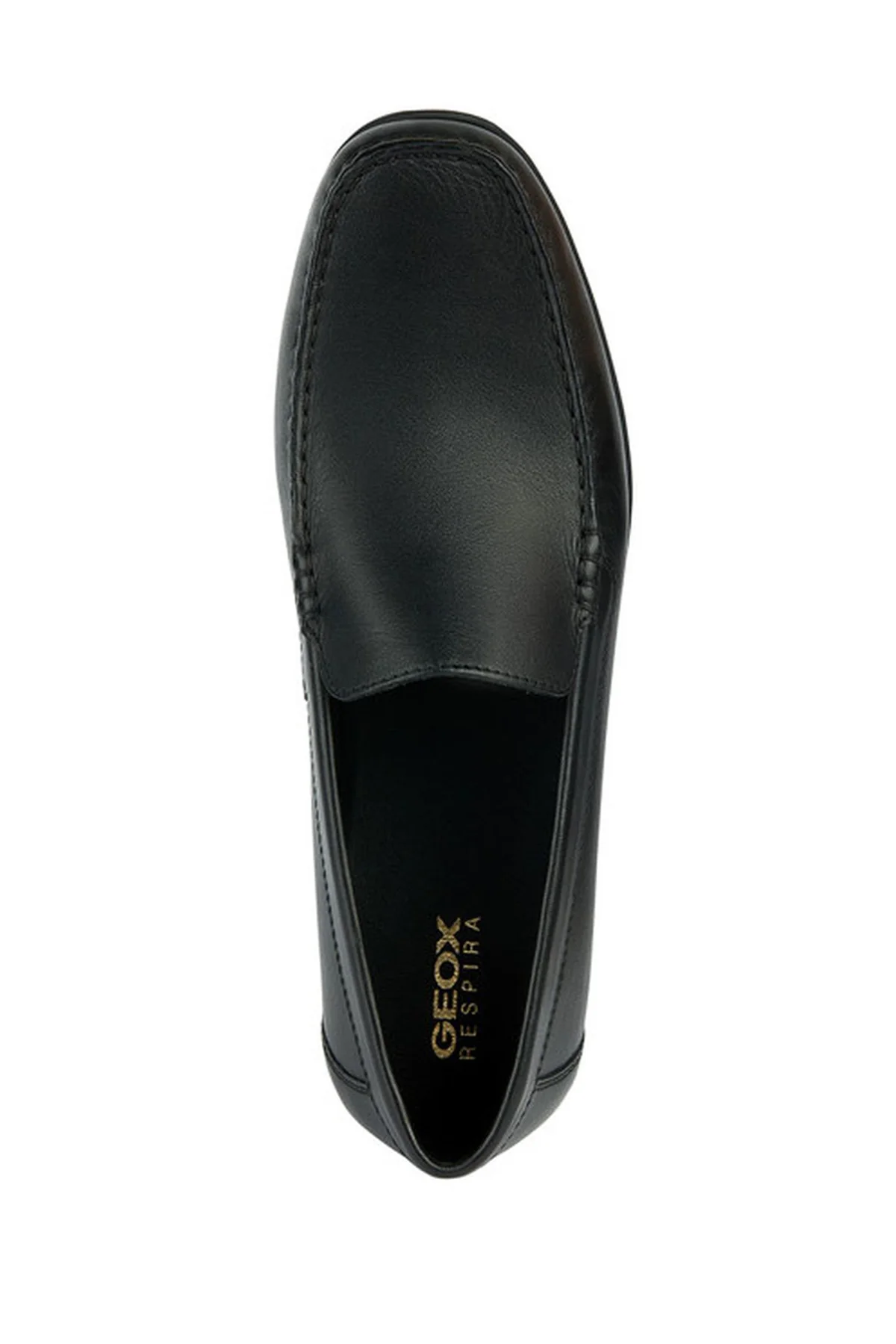 Geox Erkek Siyah Ascanio Deri Casual Loafer - Image 5